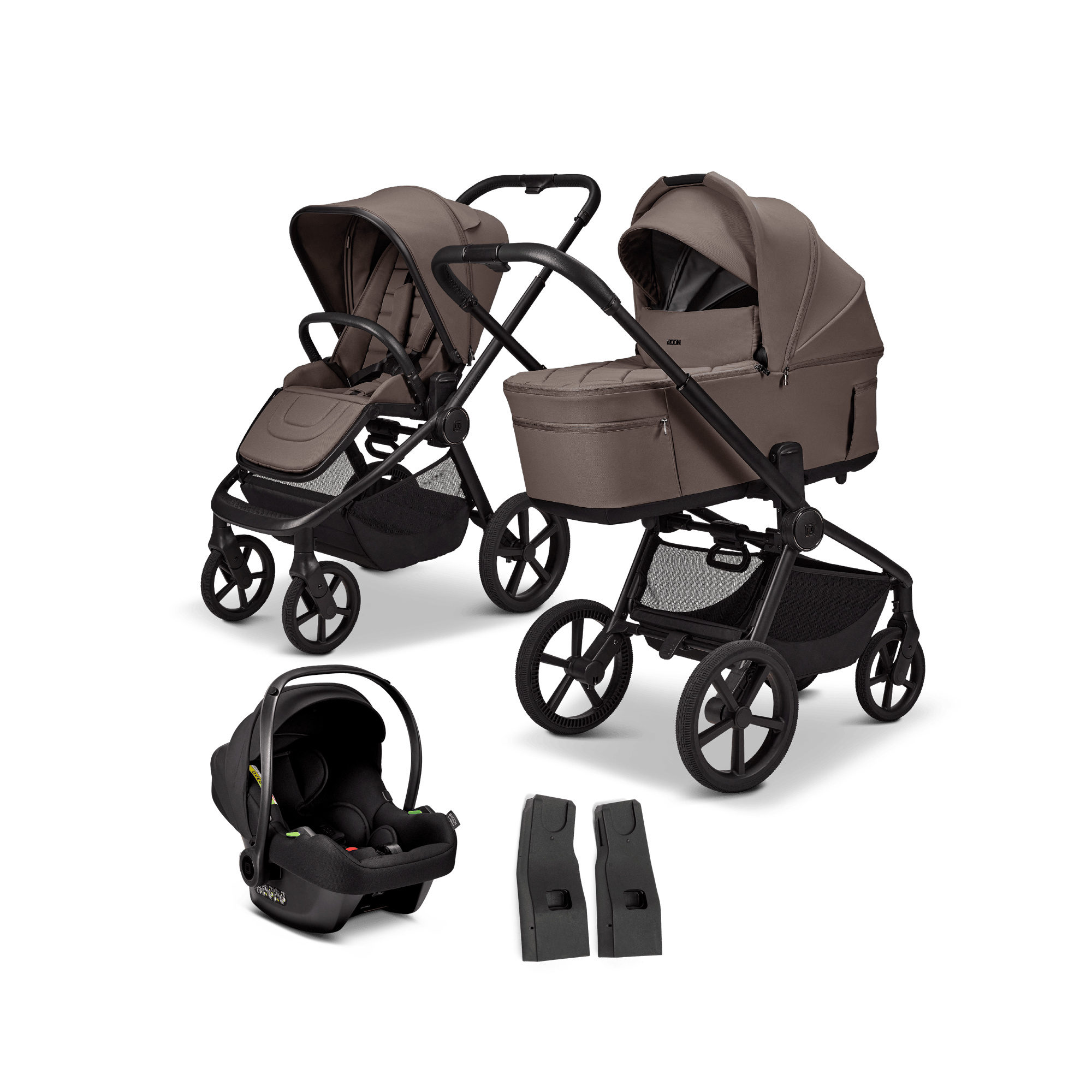 Kinderwagen Komplettsets, MOON, Beige – Produktansicht