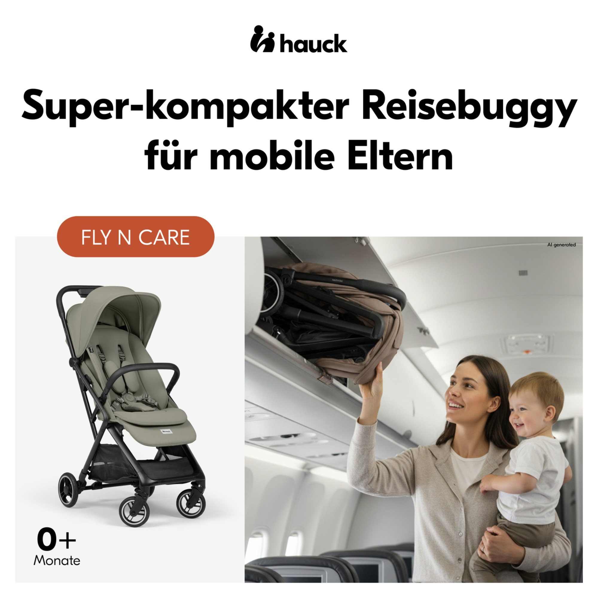 Reisebuggys, hauck, Grün – Produktansicht
