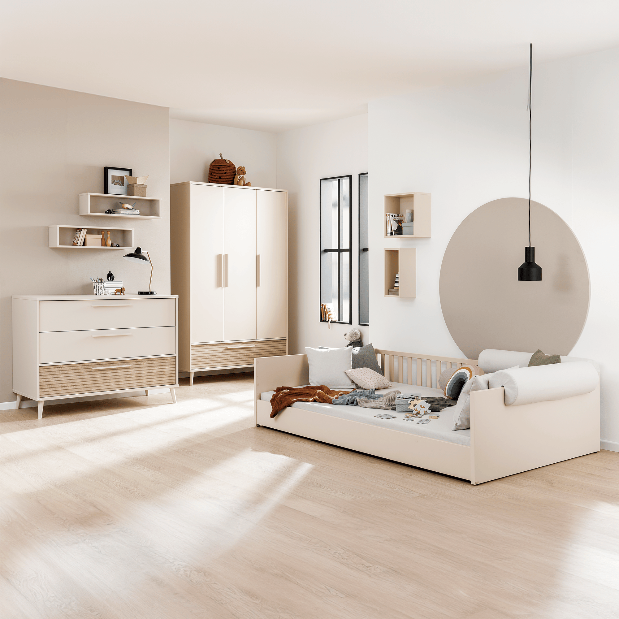 Bodenbetten, PAIDI, Weiß – Produktansicht