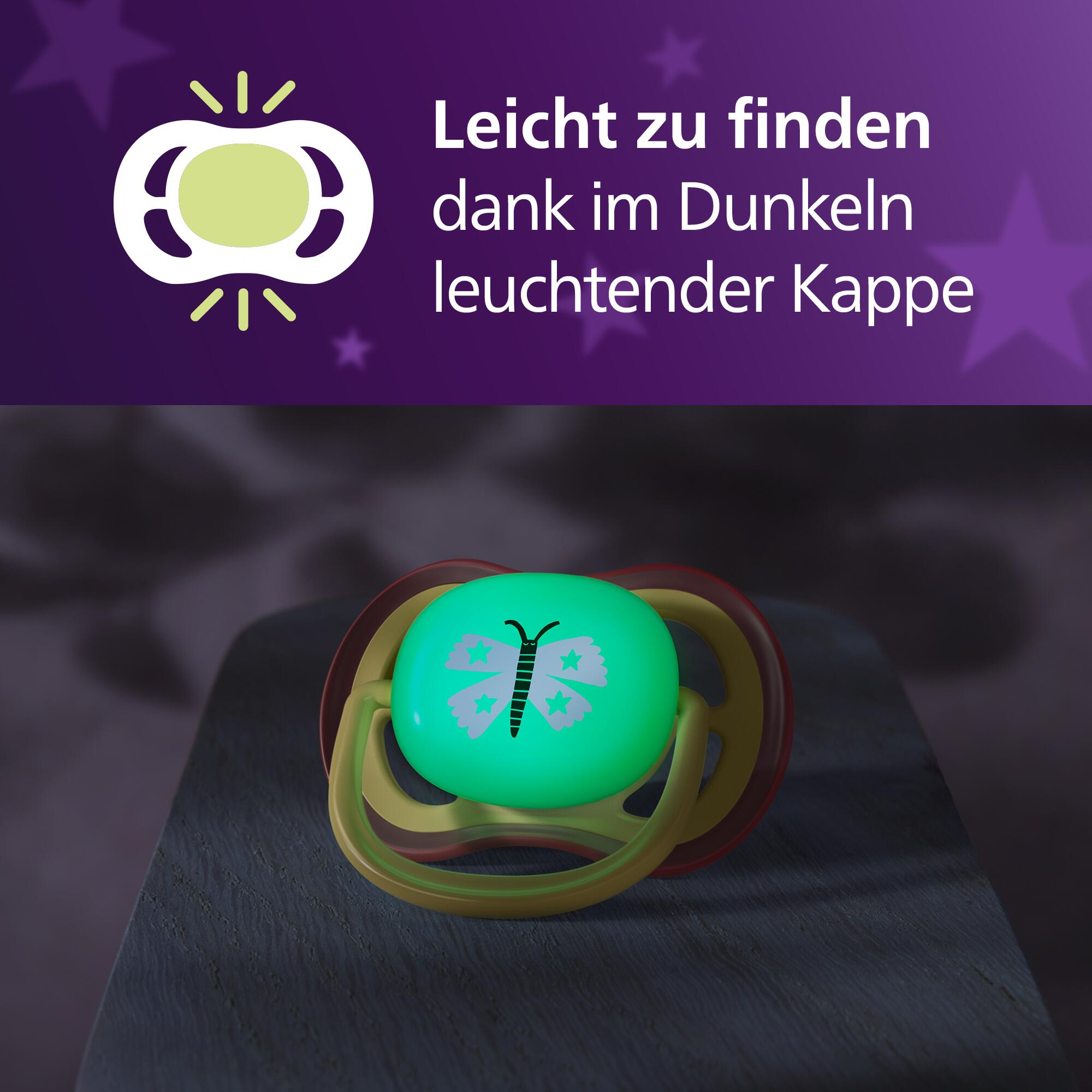 Schnuller, PHILIPS AVENT, Gelb – Produktansicht