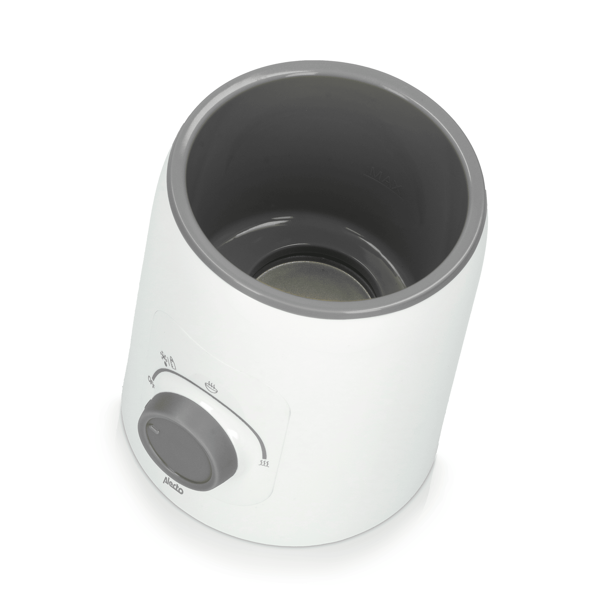 Babykostwärmer, Alecto baby, Weiß – Produktansicht