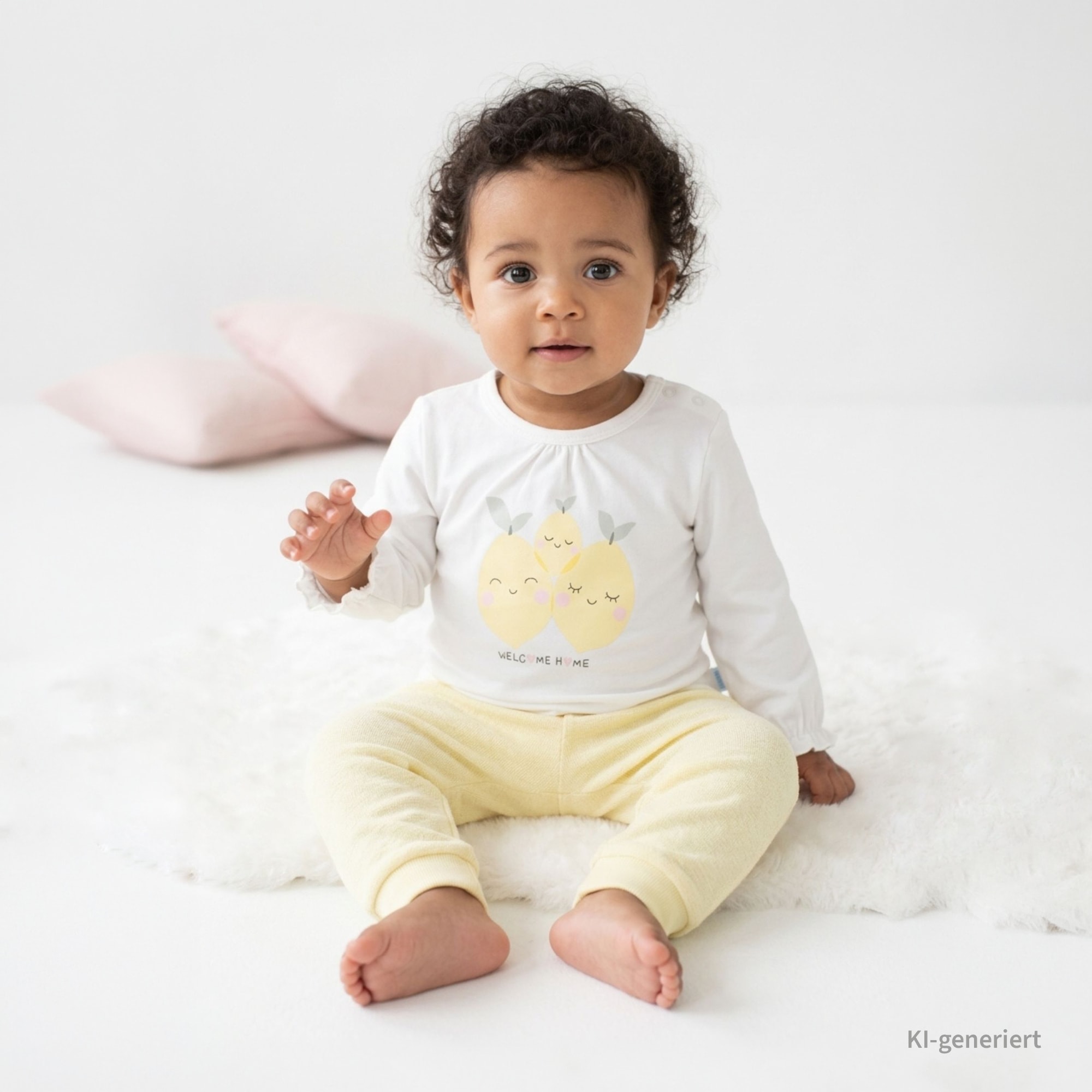 Langarmshirts, LITTLE ONE, Weiß – Besonderheit: aus 100% Baumwolle
