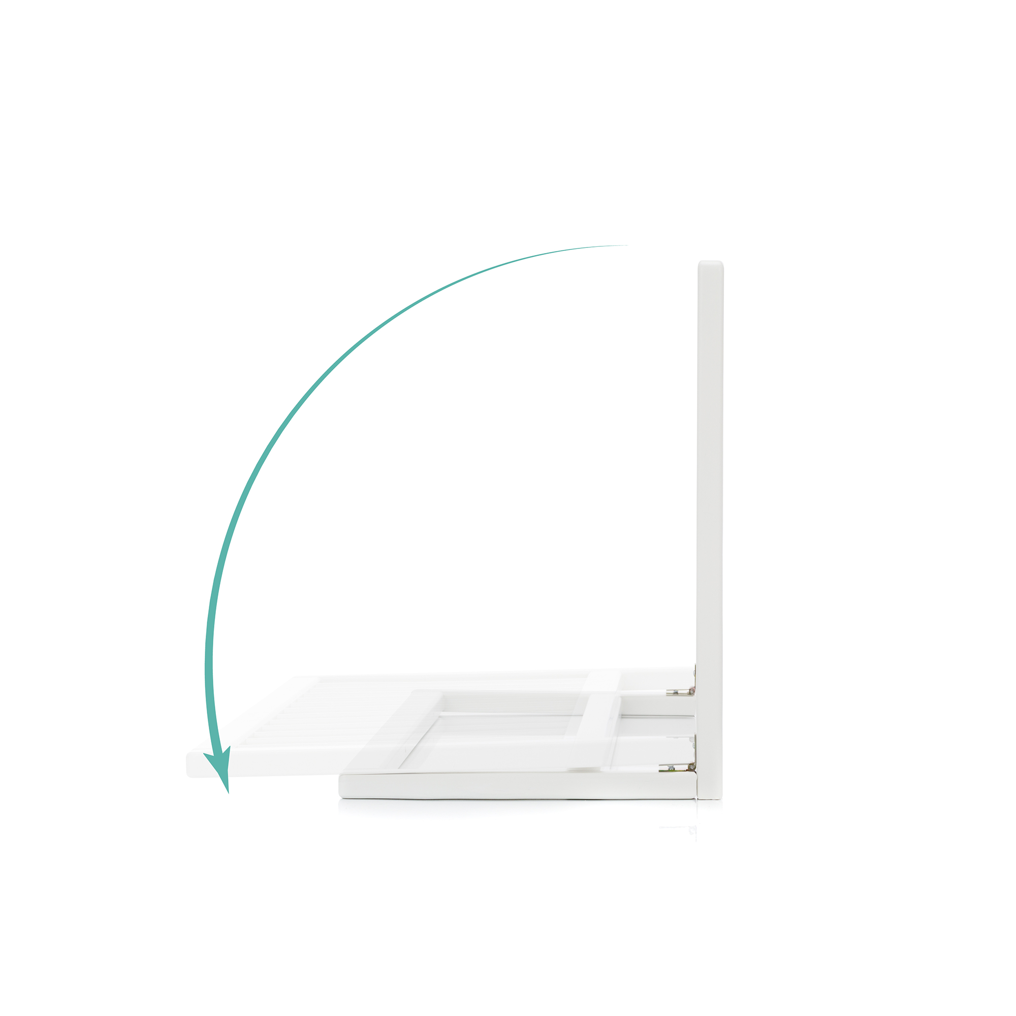 Bettgitter, fillikid, Weiß – Produktansicht