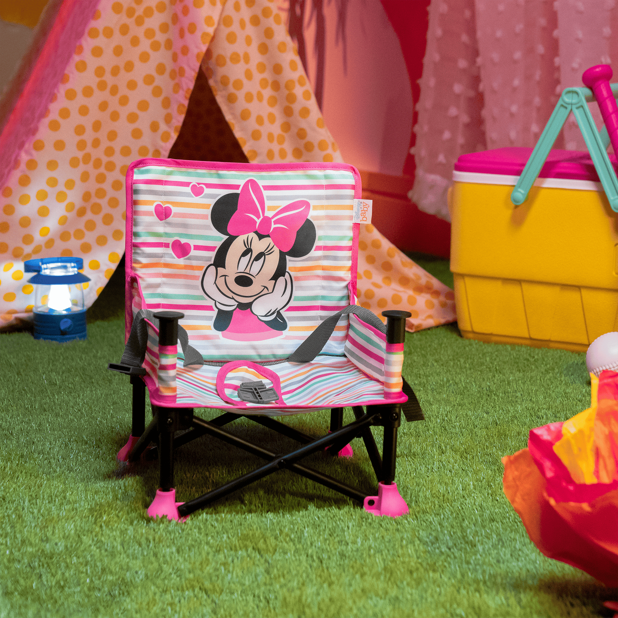 Reisehochstühle, BrightStarts, Pink – Produktansicht