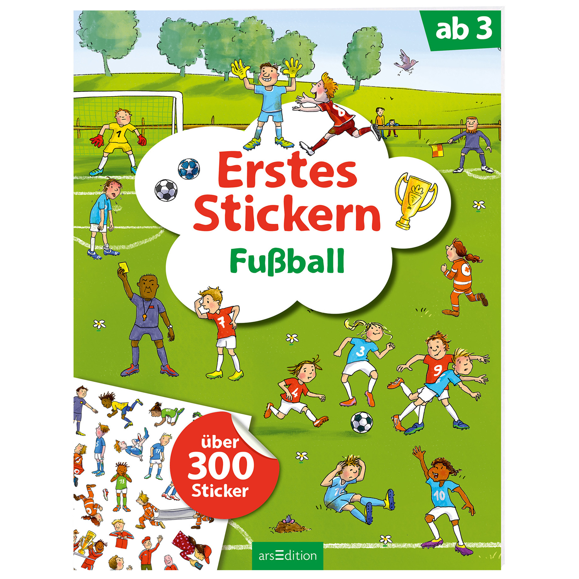 Erstes Stickern – Fußball arsEdition 2000576422983 1