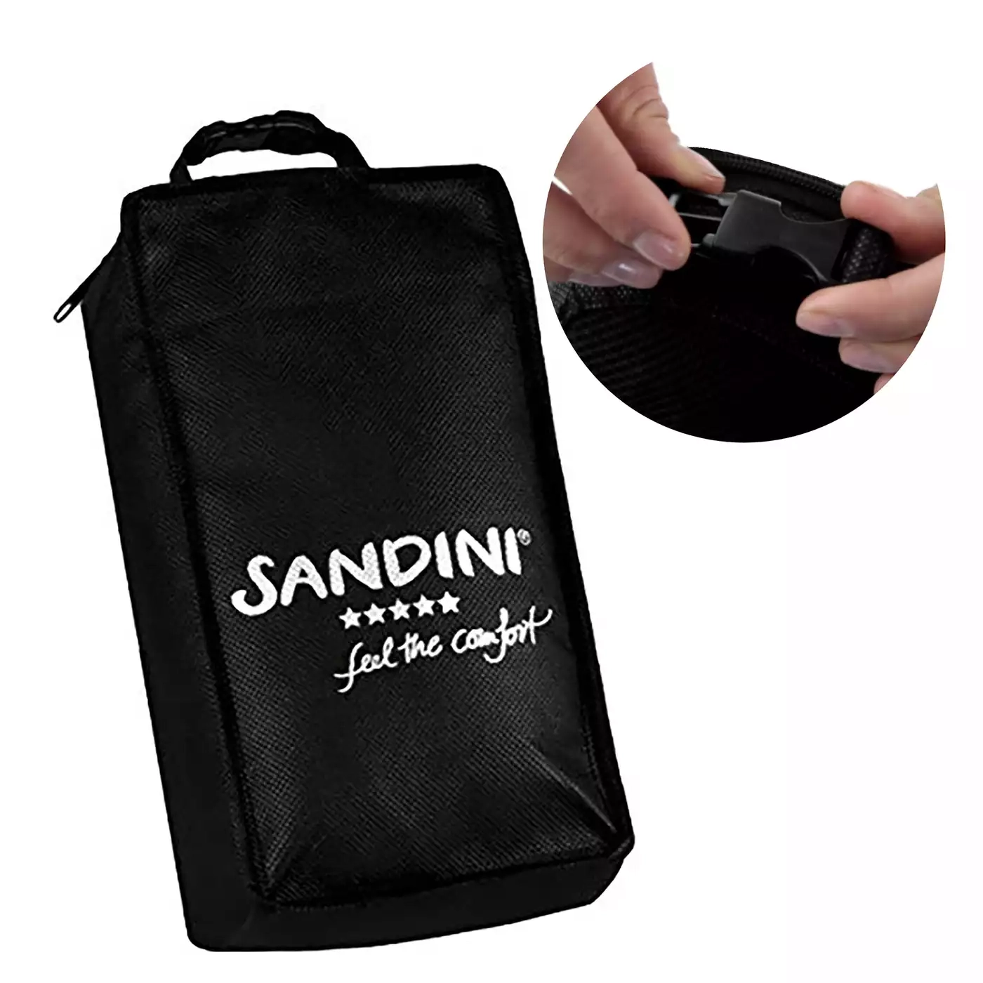 Nackenhörnchen, SANDINI, Grau – Produktansicht