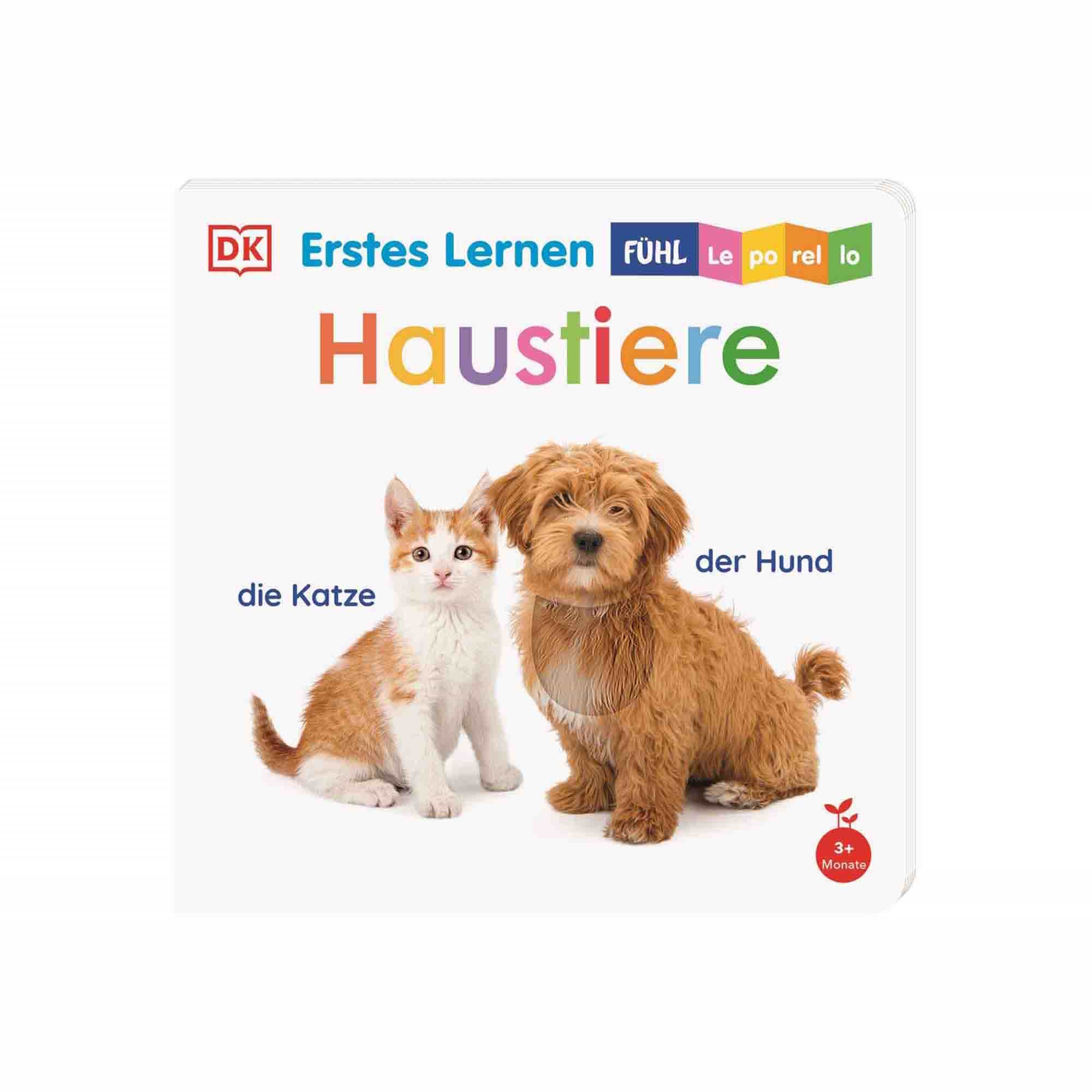 Fühlbücher, DORLING, Weiß – Produktansicht