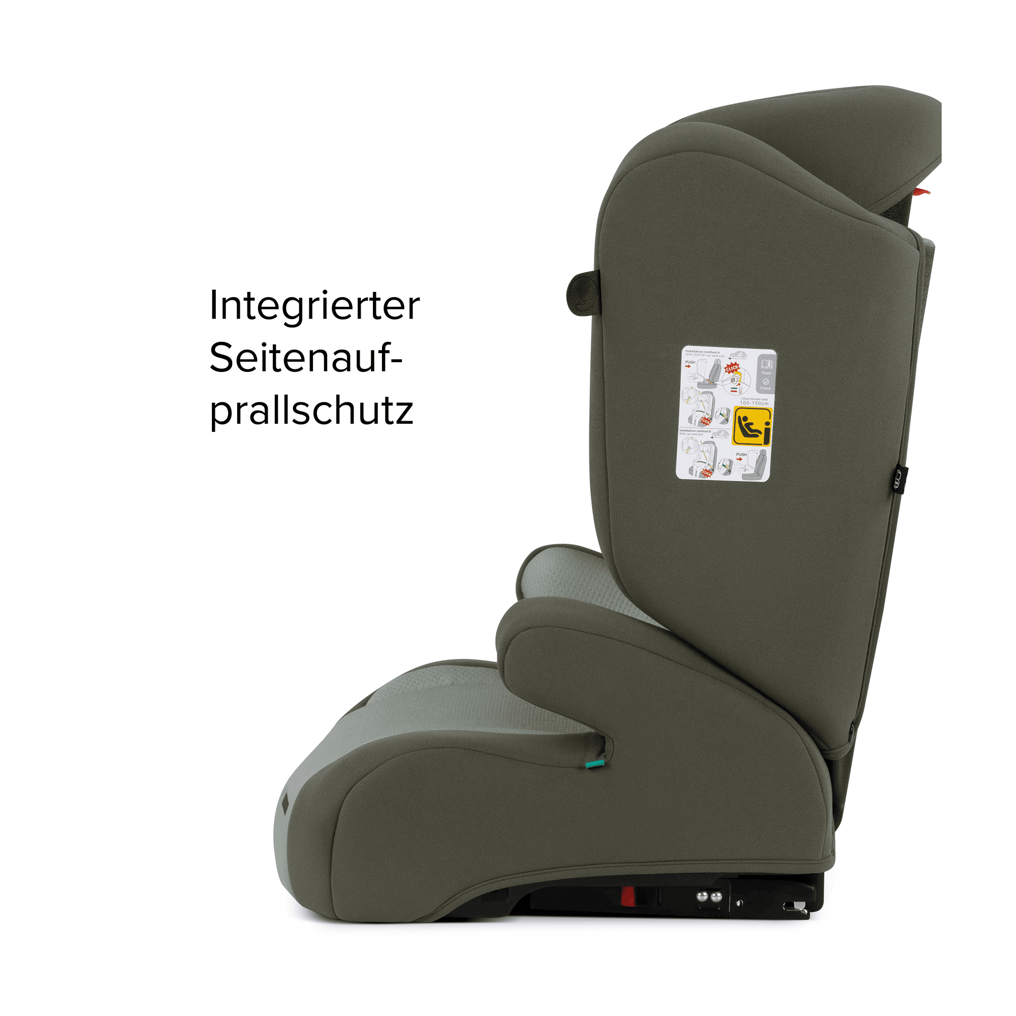 Kindersitze 15-36 kg, Gruppe 2/3, ABC DESIGN, Grün – Produktansicht