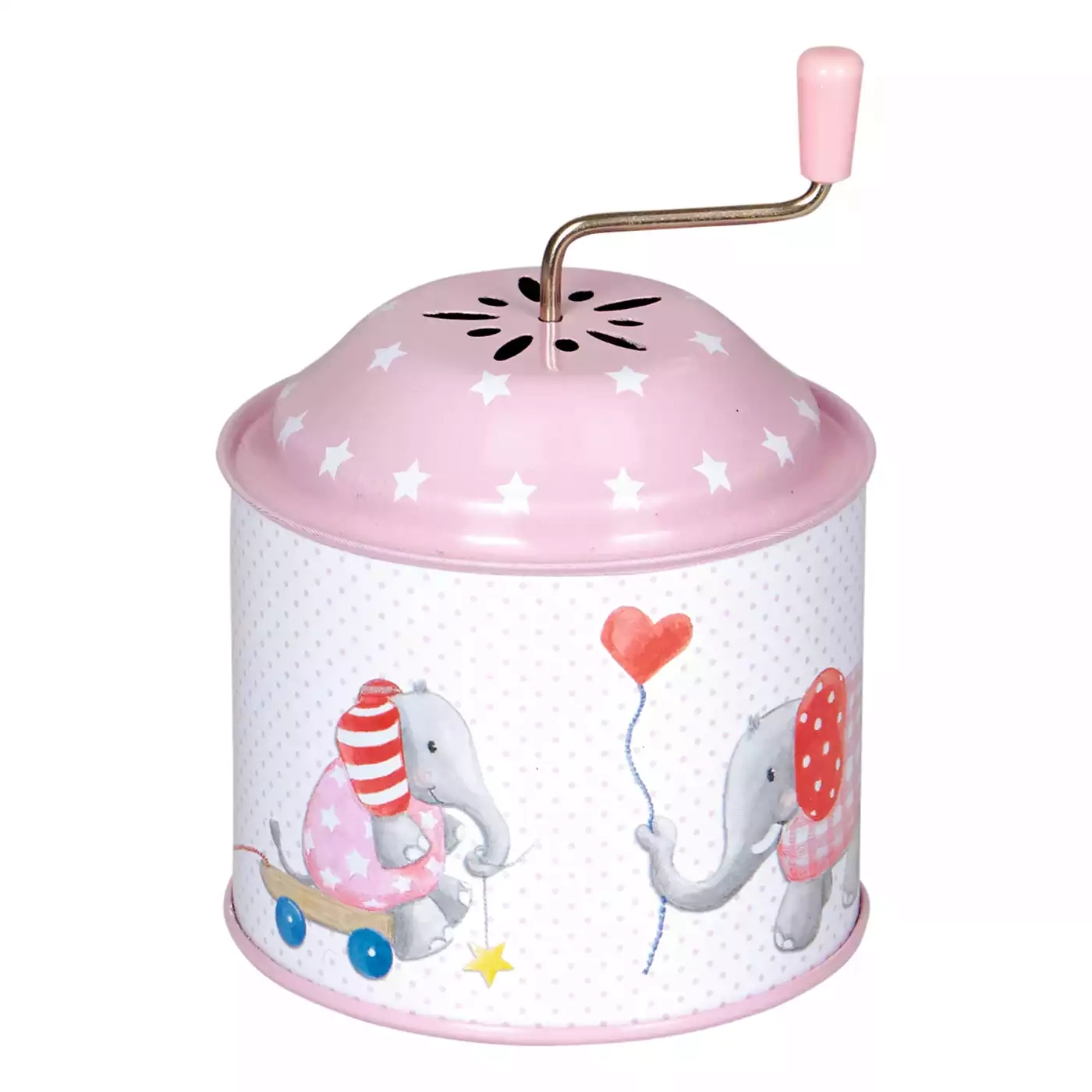 Spieluhrdose Elefant BabyGlück DIE SPIEGELBURG Rosa 2000574531908 3