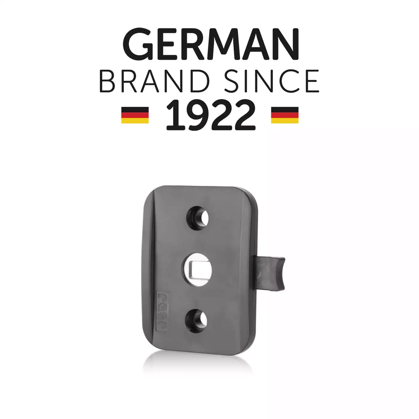 Kindersicherung, reer, Grau – Produktansicht