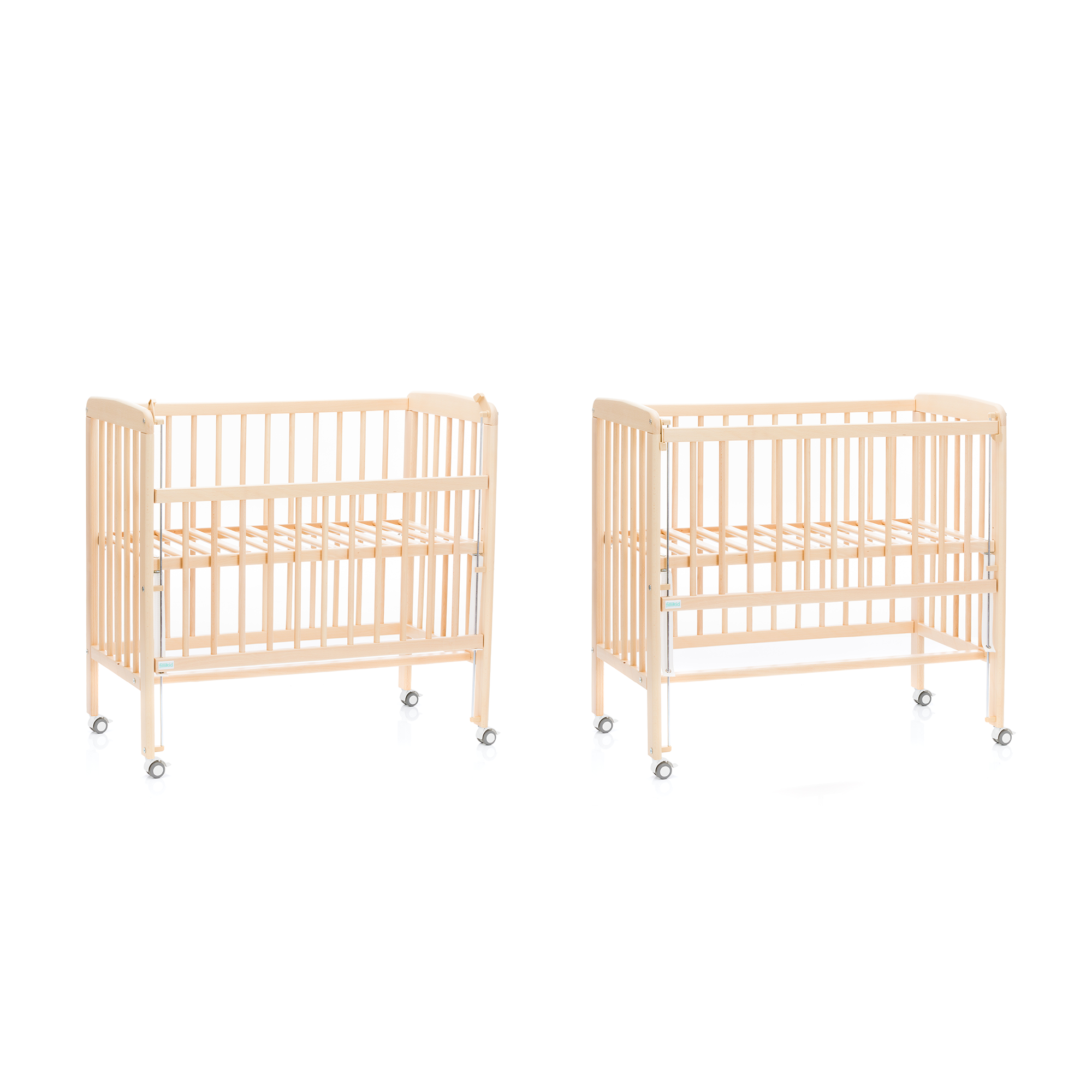 Beistellbetten, fillikid, Beige – Produktansicht