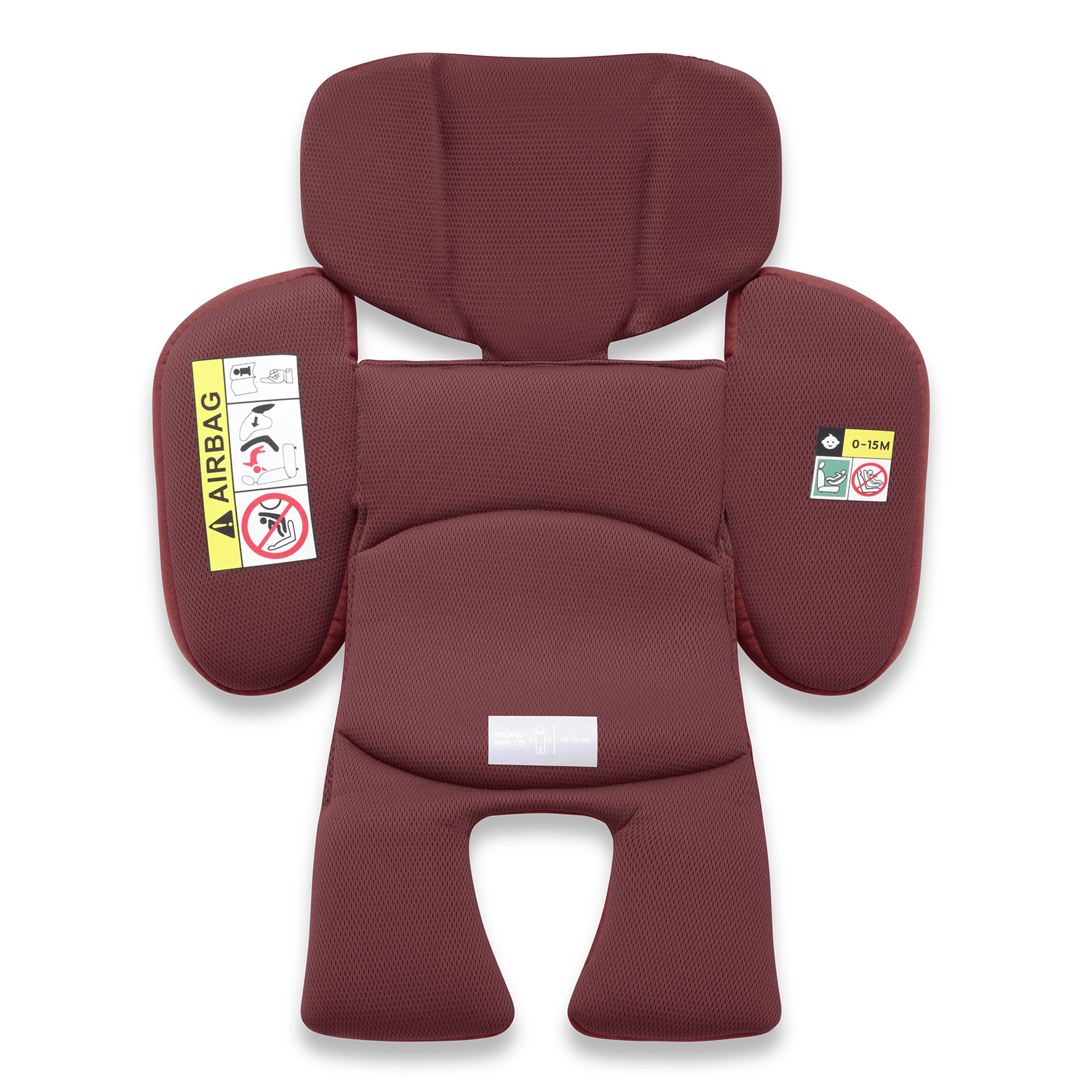 RECARO Salia 125 i-Size Iron Red | in Rot mit Stützbein | BabyOne