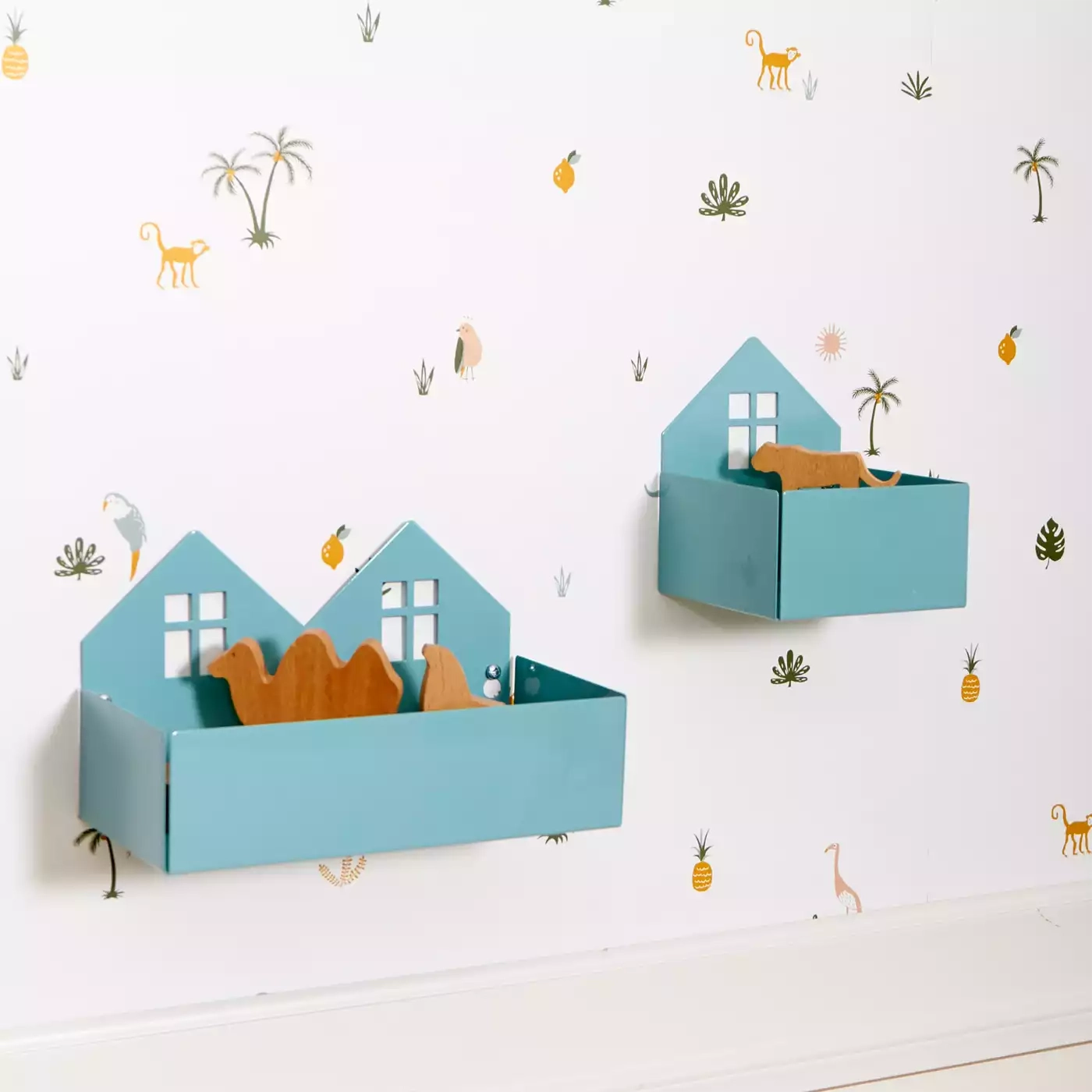 Wanddeko, Roommate, Blau – Produktansicht