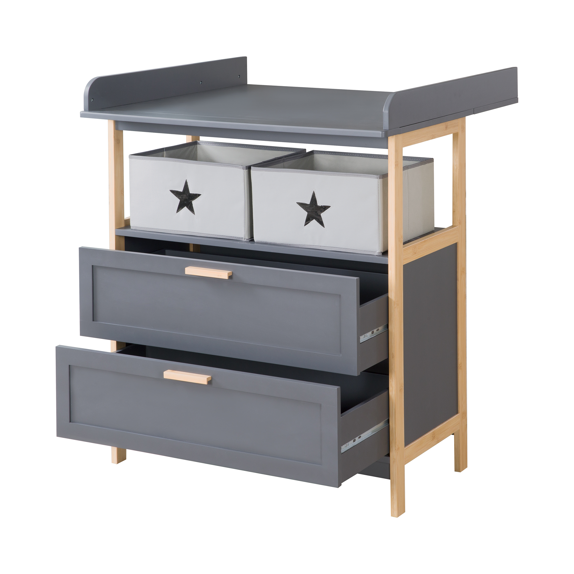 SALE Wickelkommoden, roba, Grau – Produktansicht