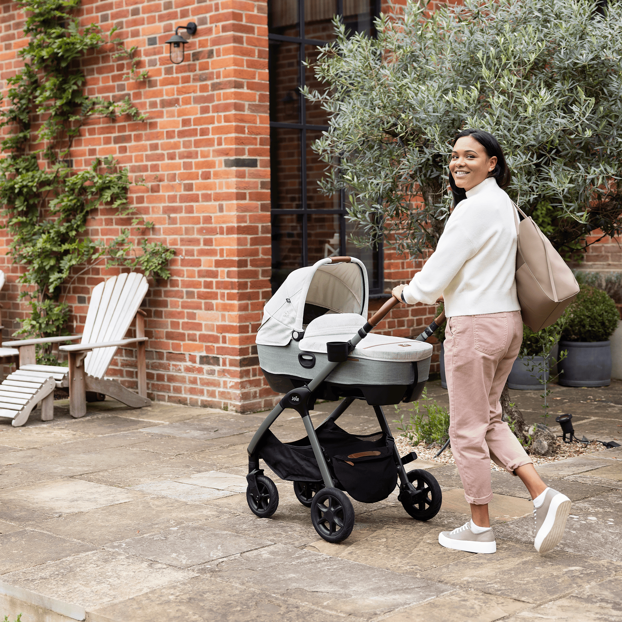 Babyschalen 0-13 kg, Gruppe 0+, Joie signature, Grau – Produktansicht