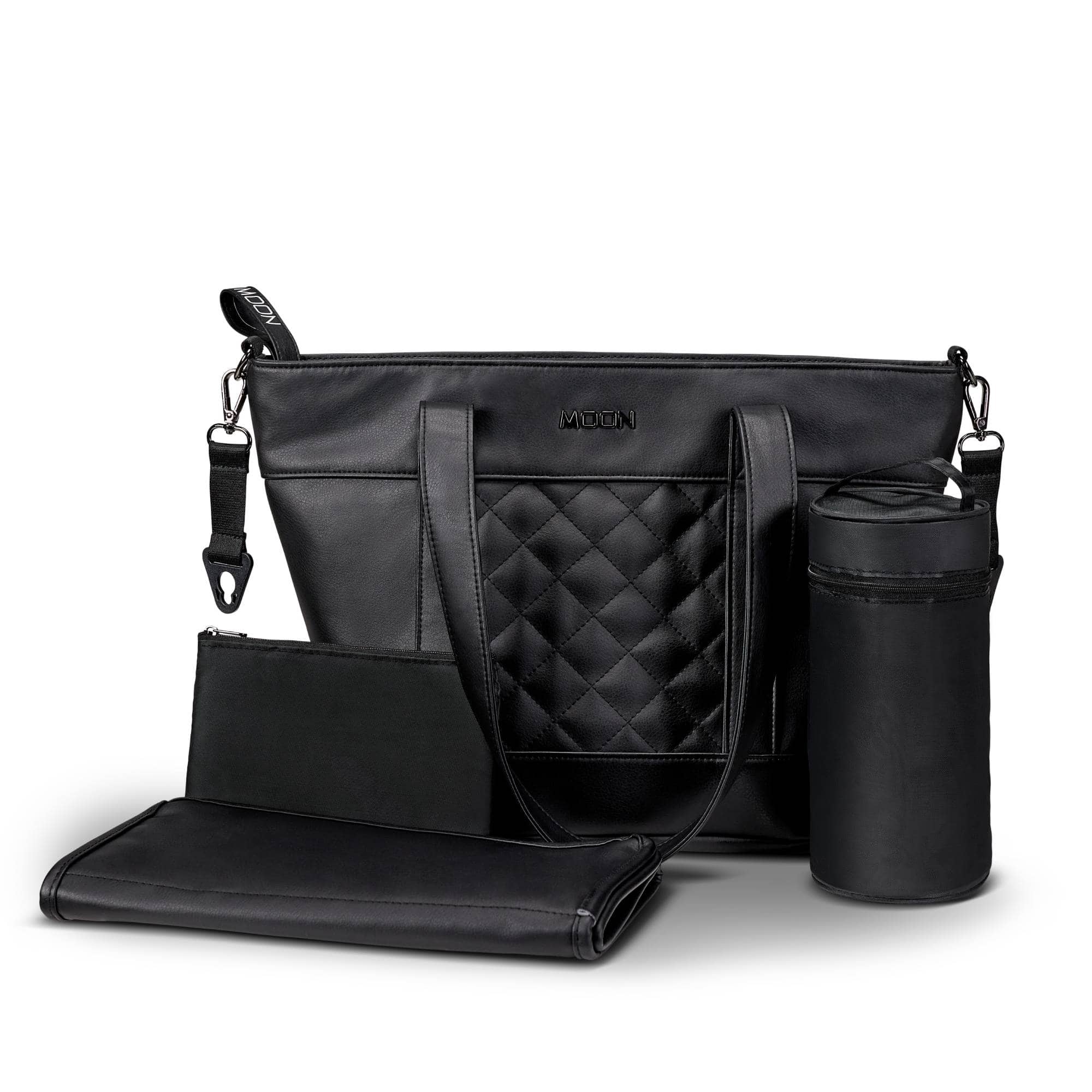 Wickeltaschen, MOON, Schwarz – Produktansicht