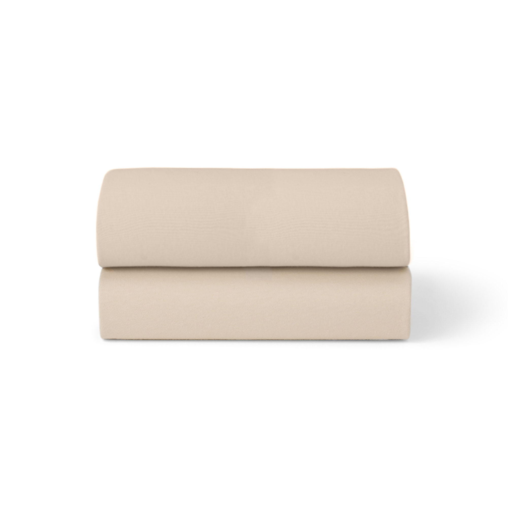 Spannbettlaken, Snüz, Beige – Produktansicht