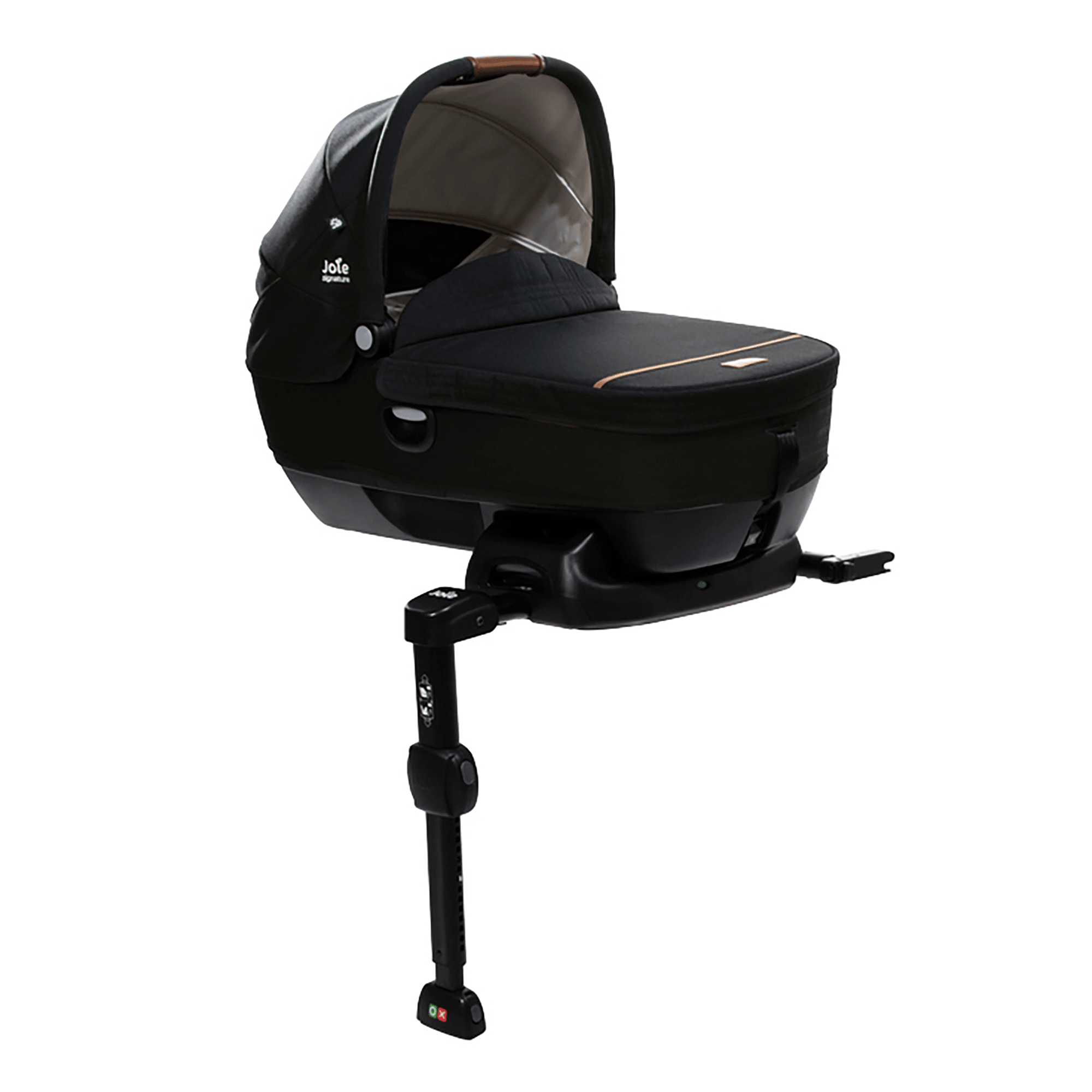 Babyschalen 0-13 kg, Gruppe 0+, Joie signature, Schwarz – Produktansicht