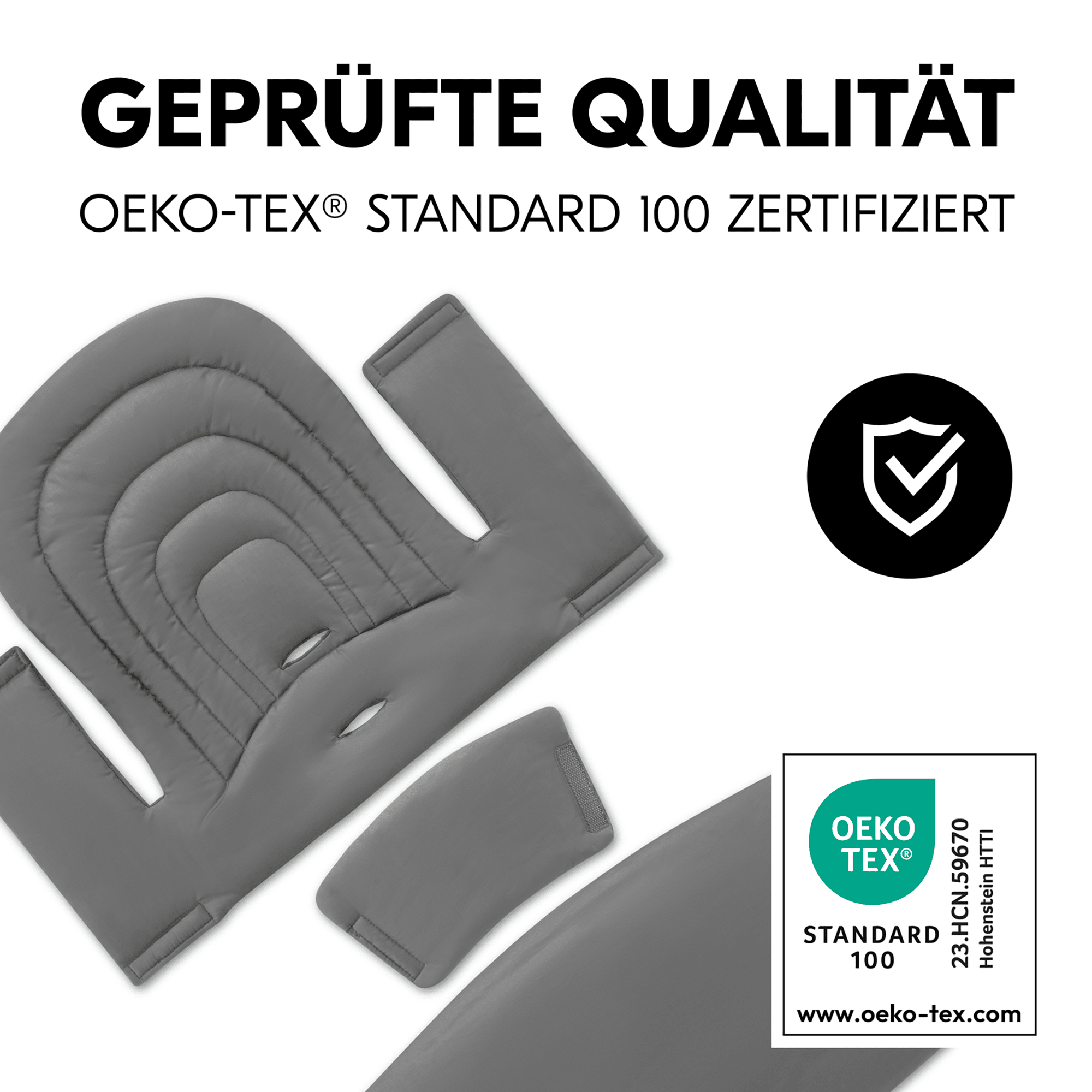 Sitzverkleinerer, hauck, Grau – Produktansicht