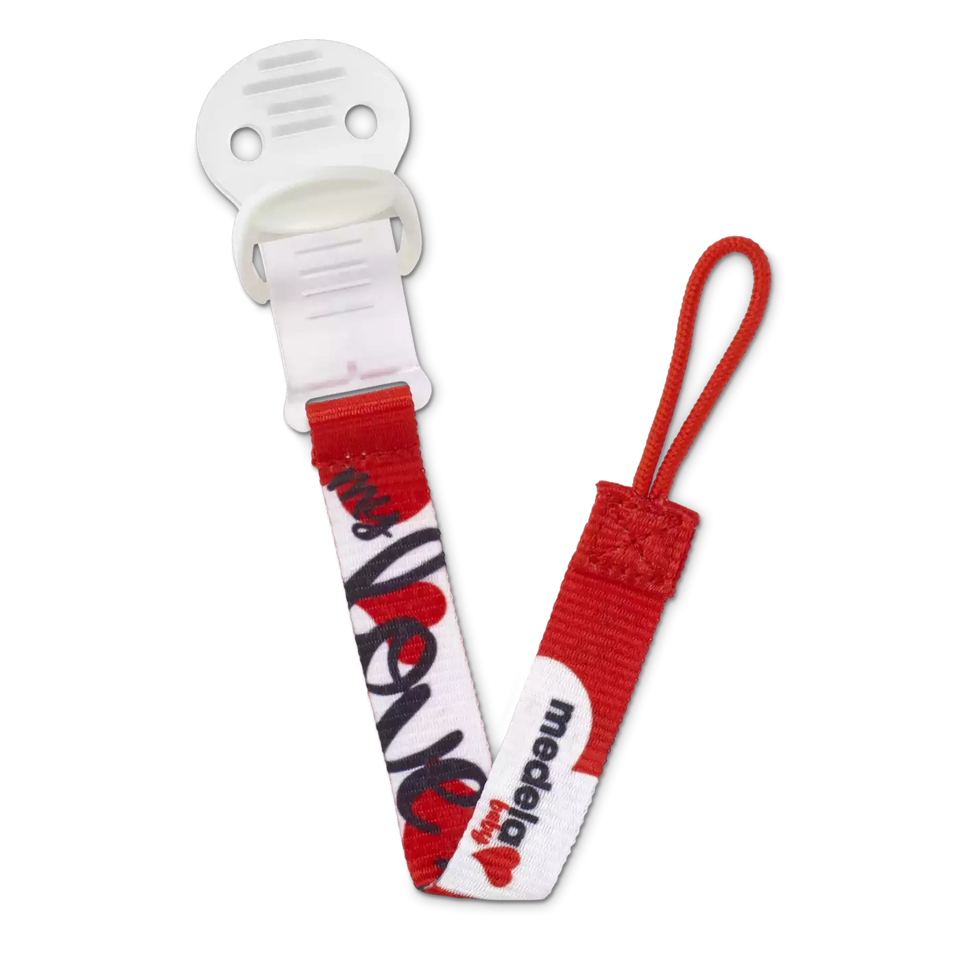 Schnullerketten, medela baby, Rot – Produktansicht