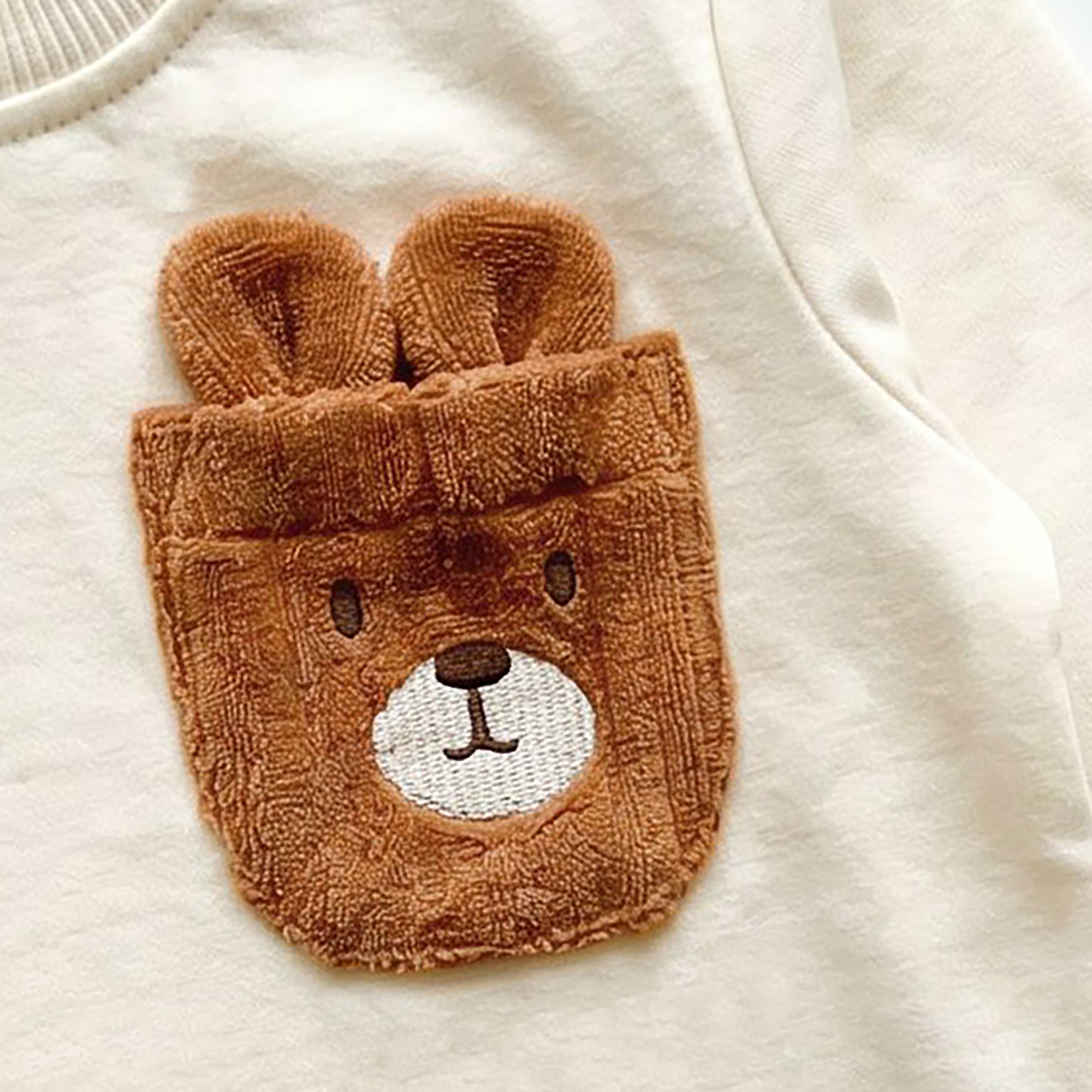 Langarmshirts, LITTLE ONE, Beige – Produktansicht