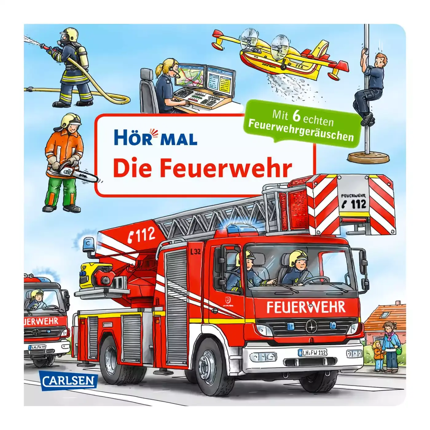 Hör Mal die Feuerwehr CARLSEN Rot 2000574913995 3