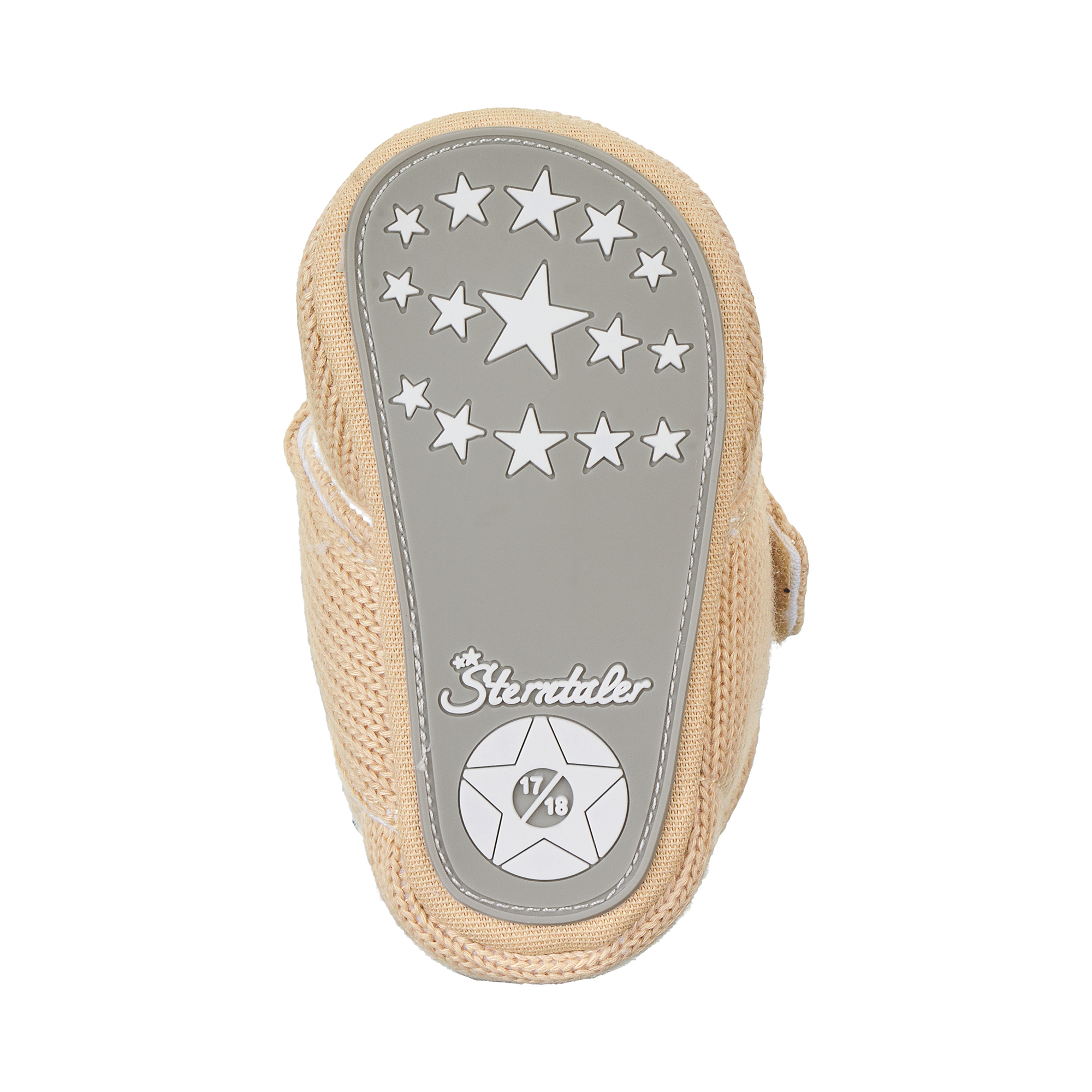 Krabbelschuhe, Sterntaler, Beige – Produktansicht