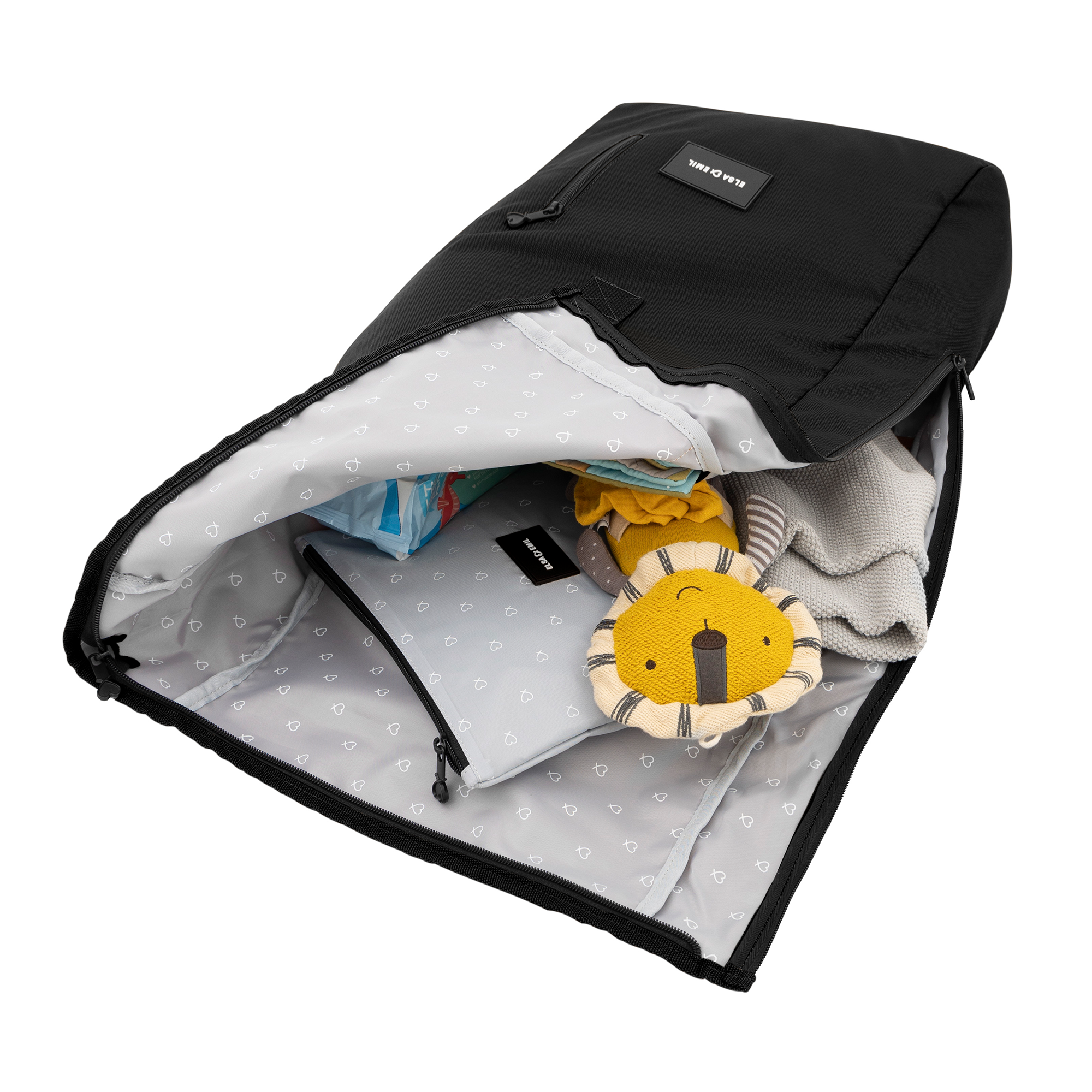 SALE % Pflege, ELSA & EMIL, Schwarz – Produktansicht