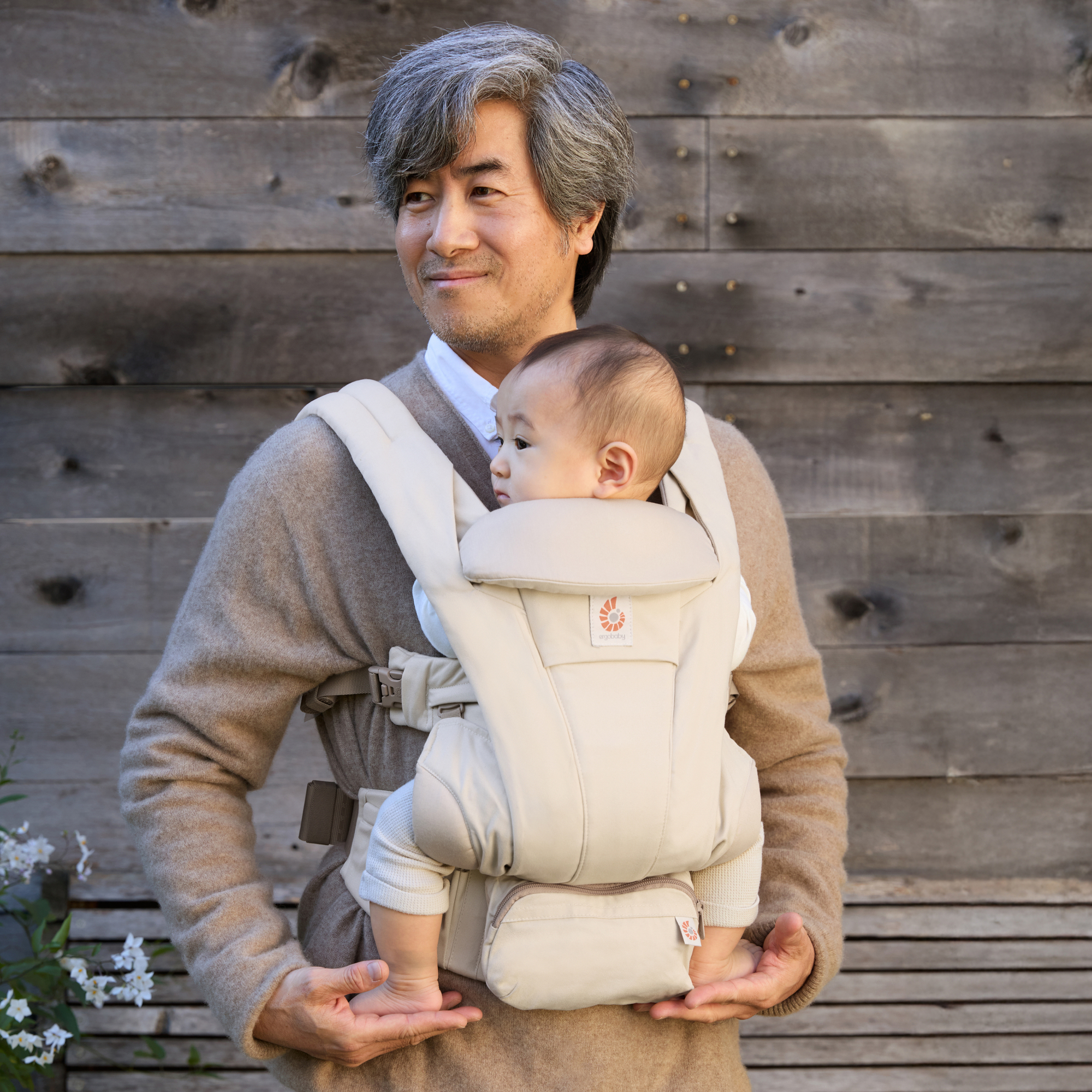 Fullbuckle Tragen, ERGObaby, Beige – Produktansicht