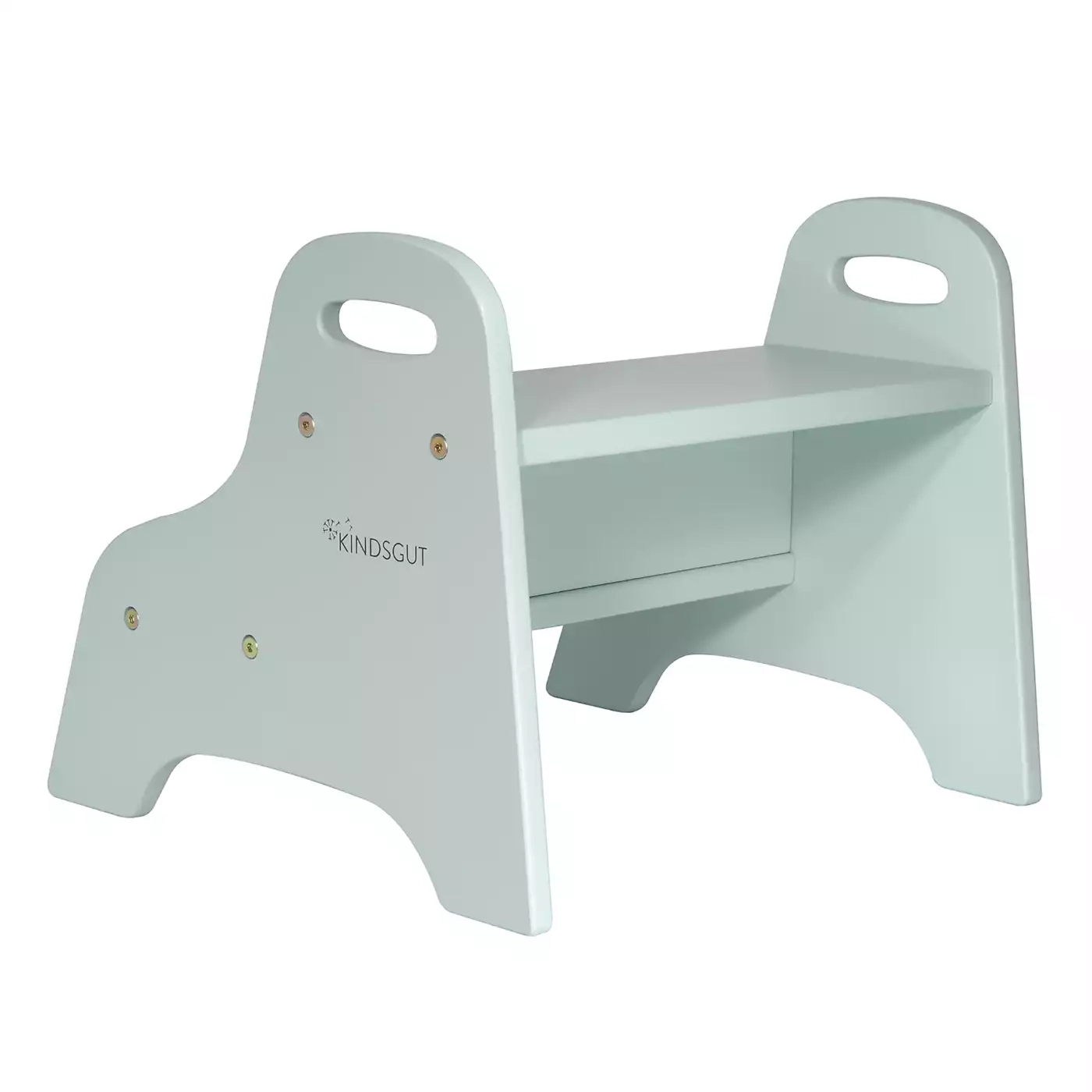 Tritthocker, KINDSGUT, Blau – Produktansicht