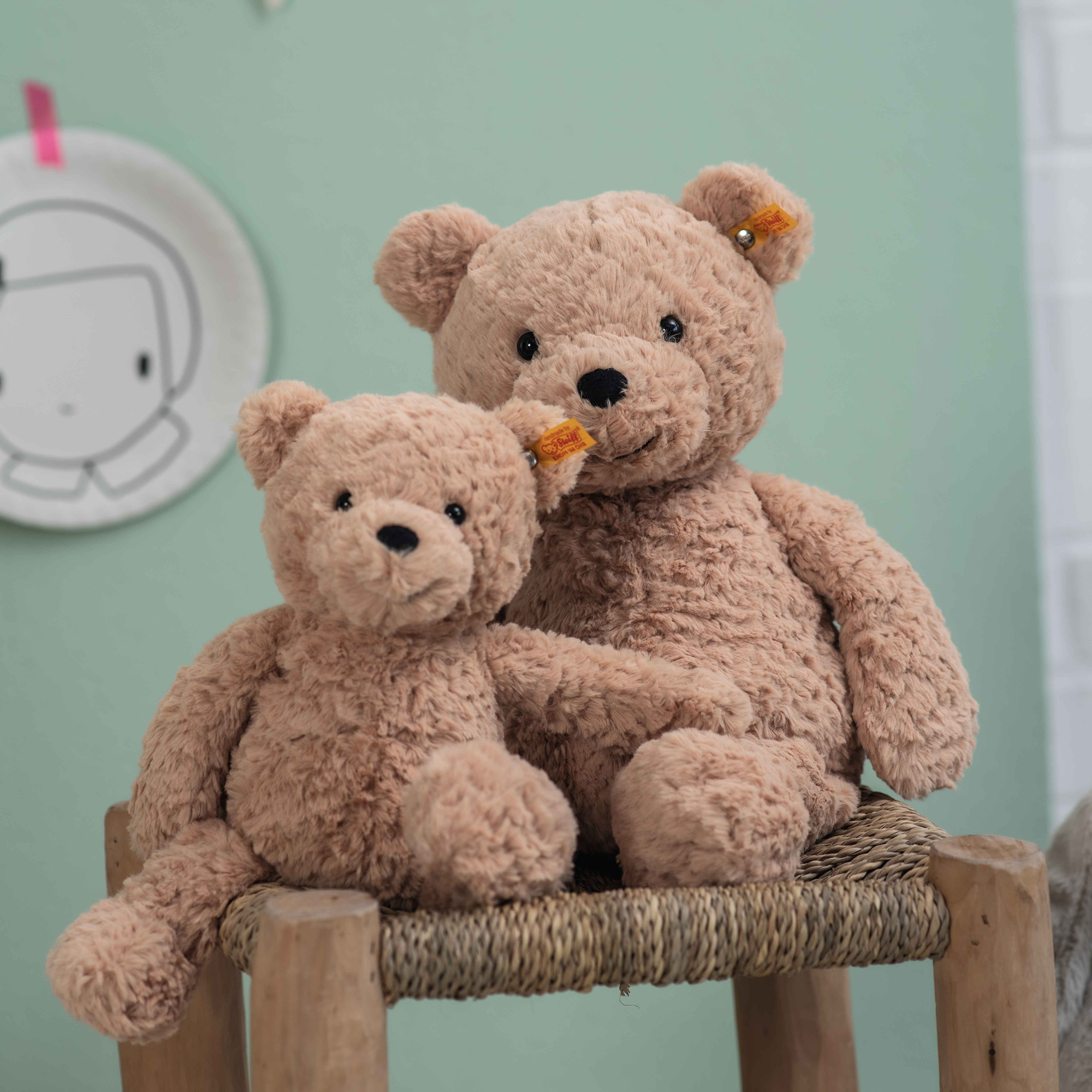 Kuscheltiere Bären, Steiff, Braun – Besonderheit: Teddybär zum Kuscheln und Spielen