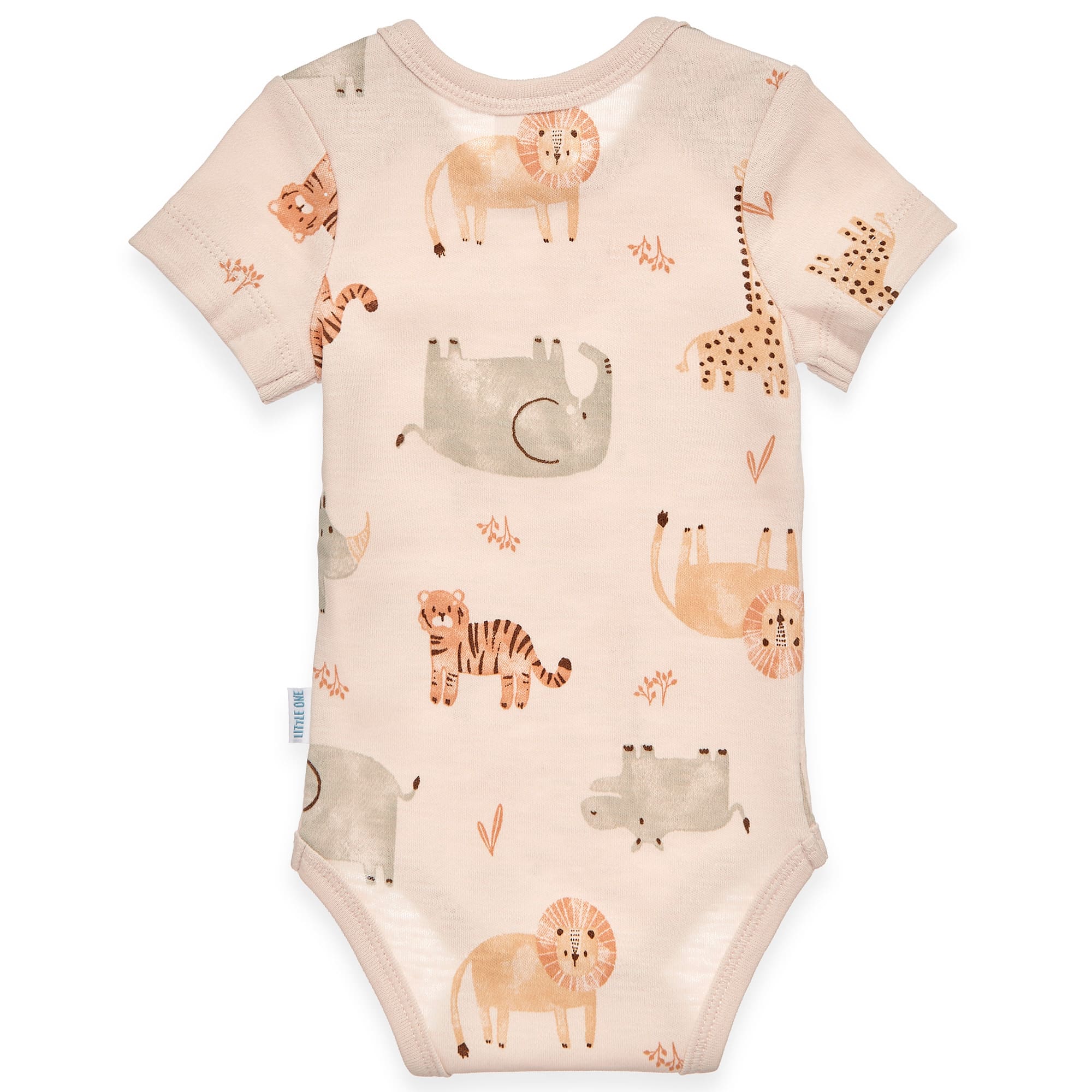 Kurzarmbodys, LITTLE ONE, Beige – Besonderheit: aus 100% Baumwolle