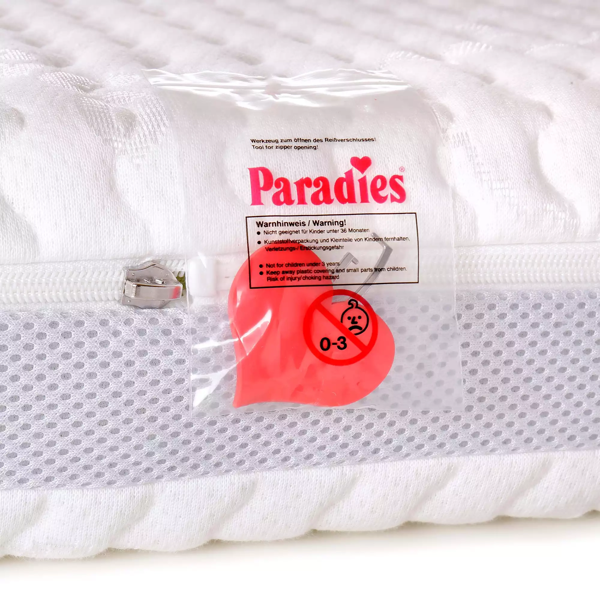 Matratzen 70 x 140 cm, Paradies, Weiß – Produktansicht