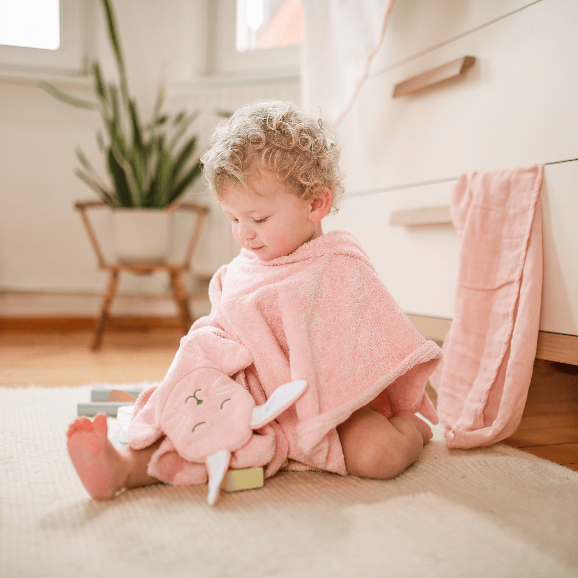 Waschlappen, LITTLE ONE, Pink – Produktansicht