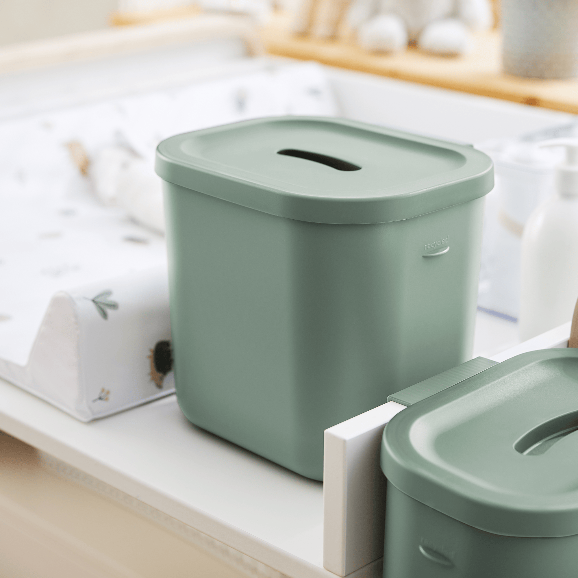 Windeleimer, rotho Babydesign, Grün – Produktansicht