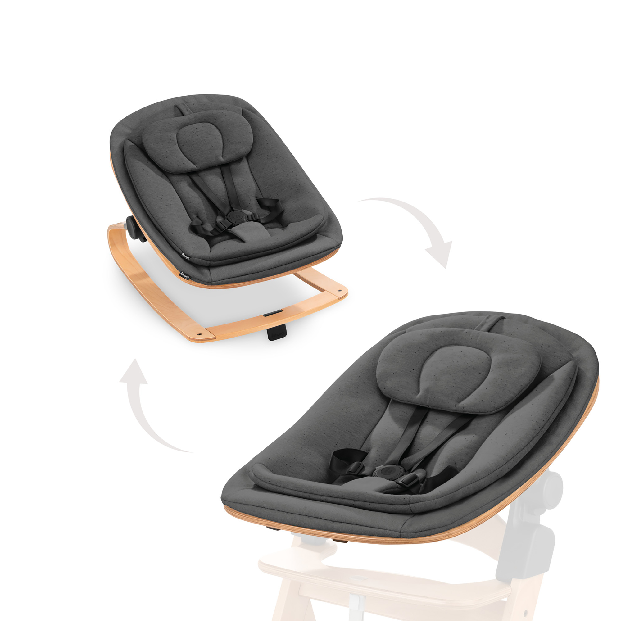 Hochstuhl Zubehör, hauck, Grau – Produktansicht