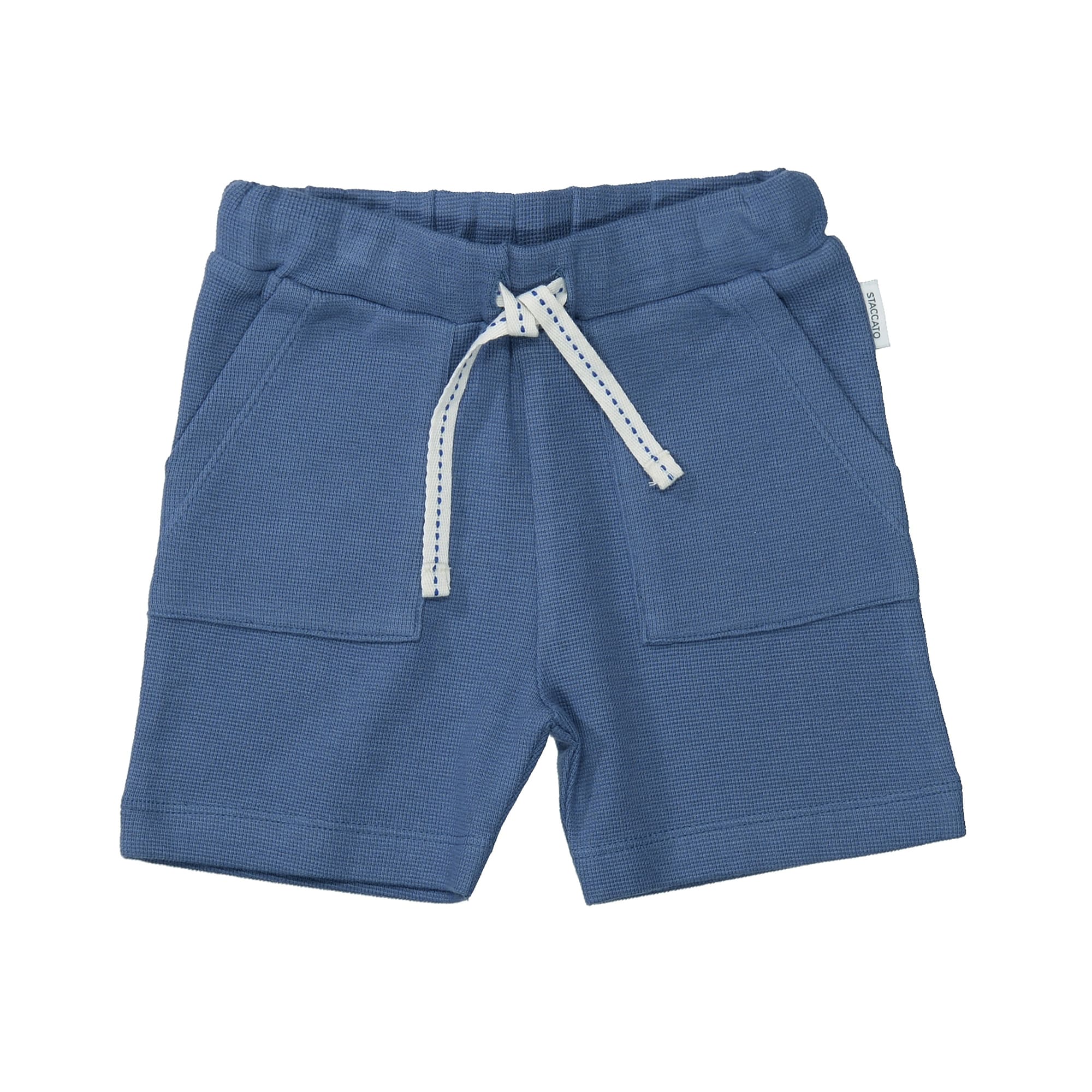 Kurze Hosen, STACCATO, Blau – Besonderheit: aus 95% Baumwolle