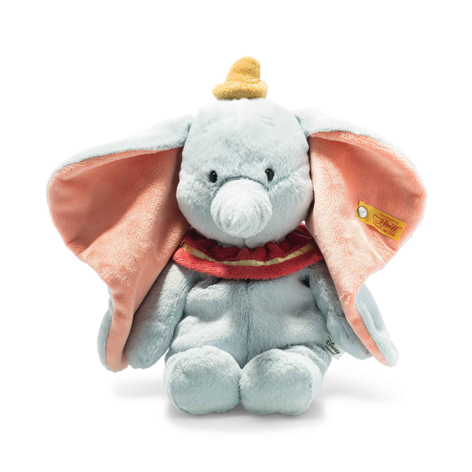 Kuscheltiere Elefanten, Steiff, Grau – Besonderheit: Disney-Zirkuselefant zum Kuscheln und Spielen