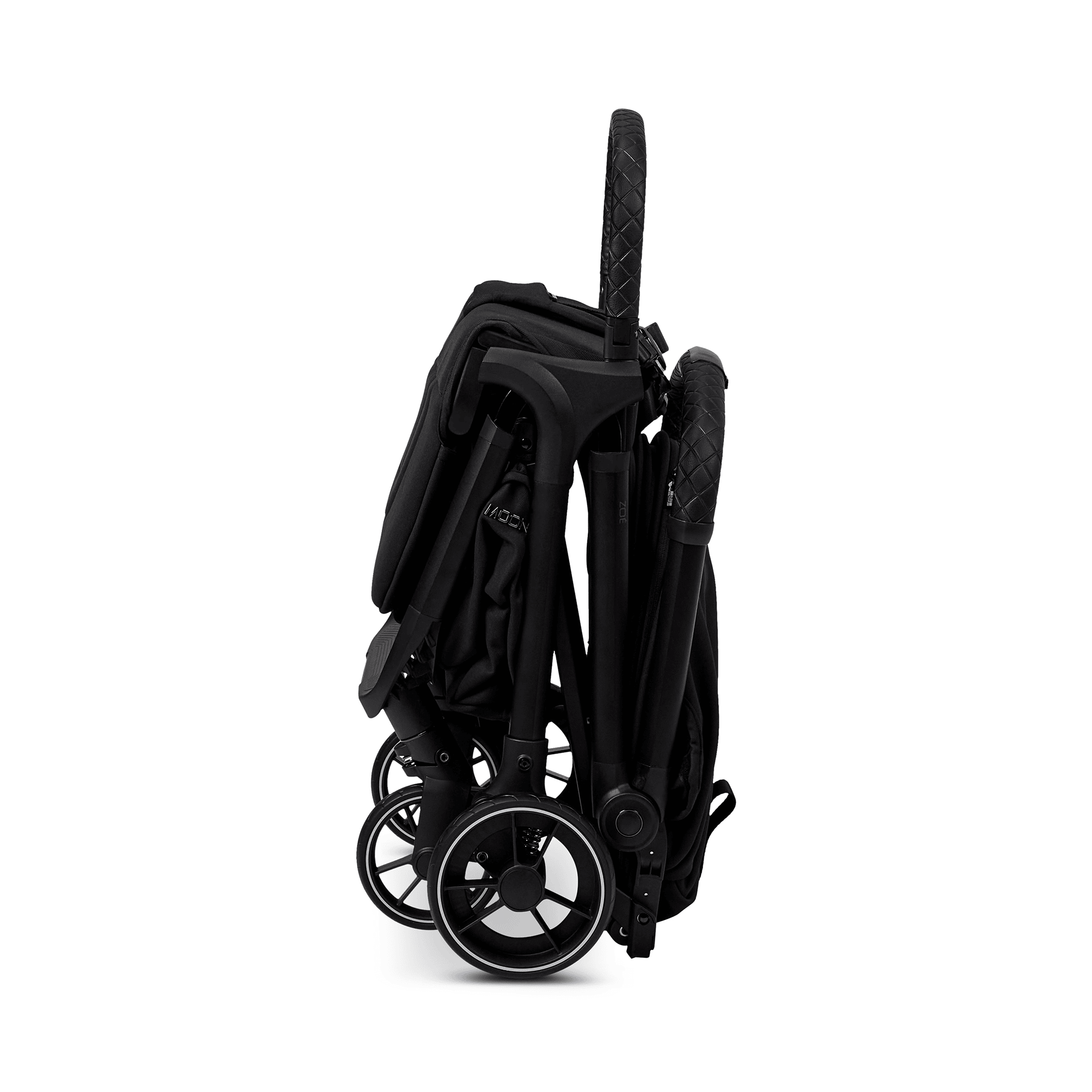 SALE Kinderwagen, MOON, Schwarz – Produktansicht