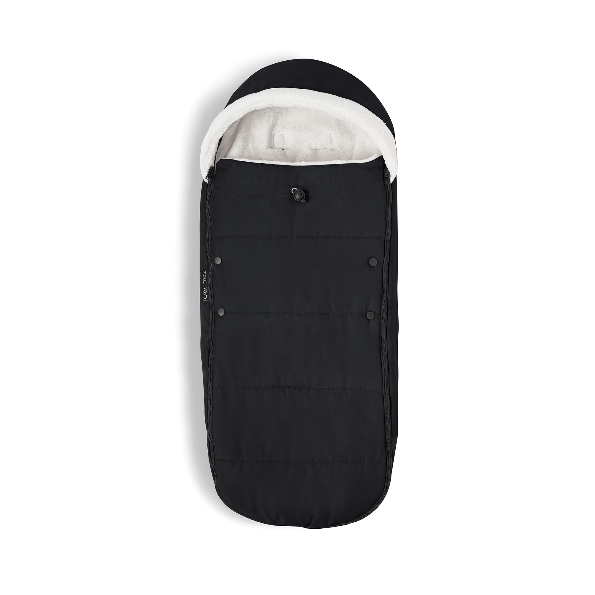 Fußsäcke & Decken, STOKKE, Schwarz – Produktansicht