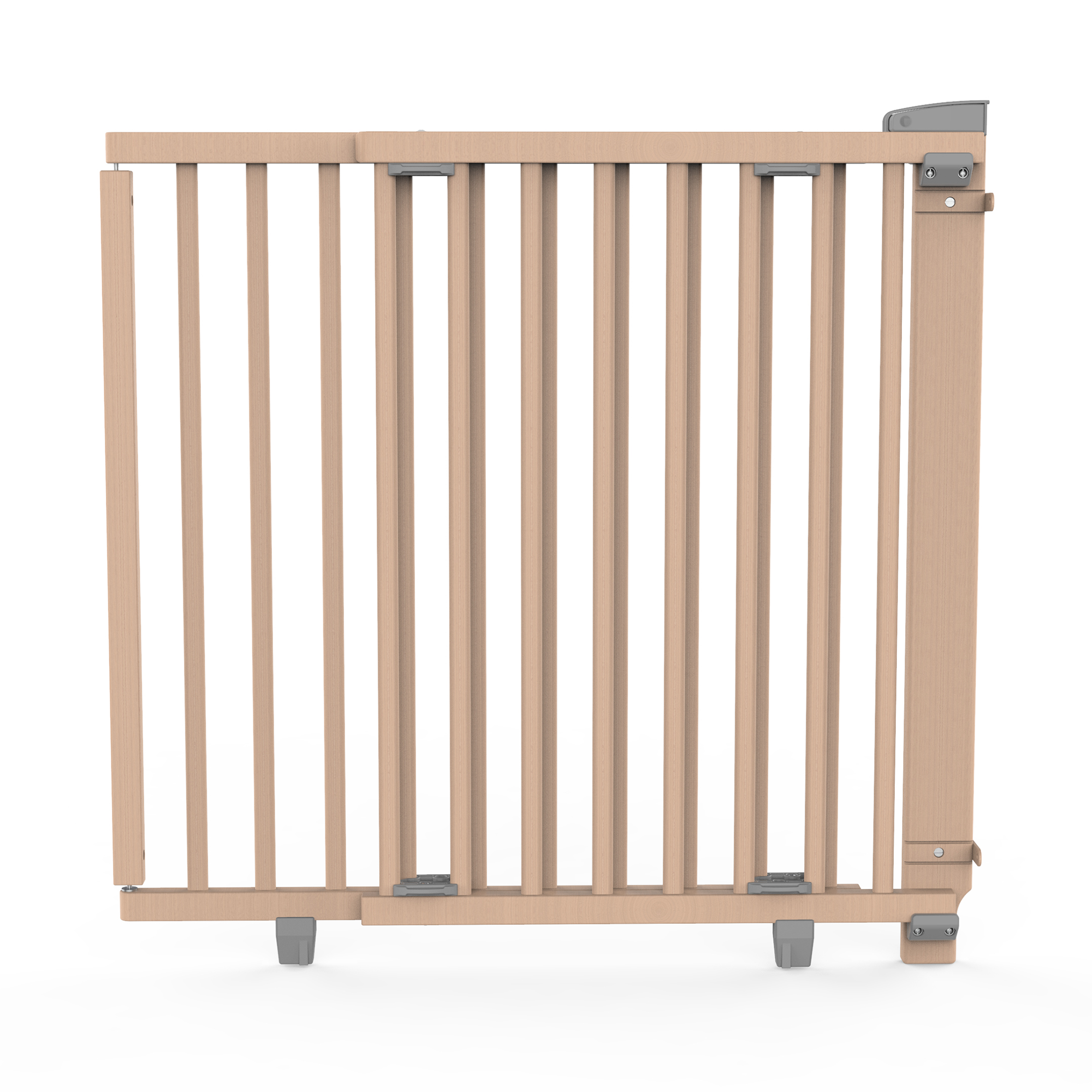 Tür- & Treppenschutzgitter, Geuther, Beige – Besonderheit: verstellbar von ca. 78,5 - 121 cm