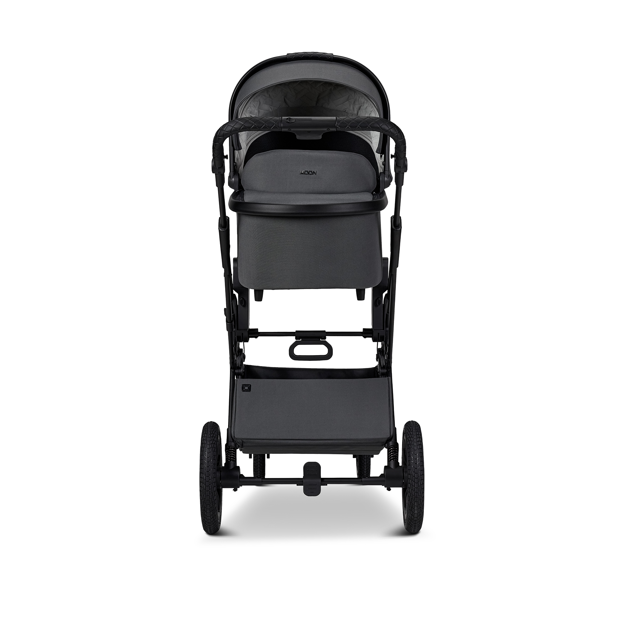 Kombi-Kinderwagen, MOON, Grau – Produktansicht
