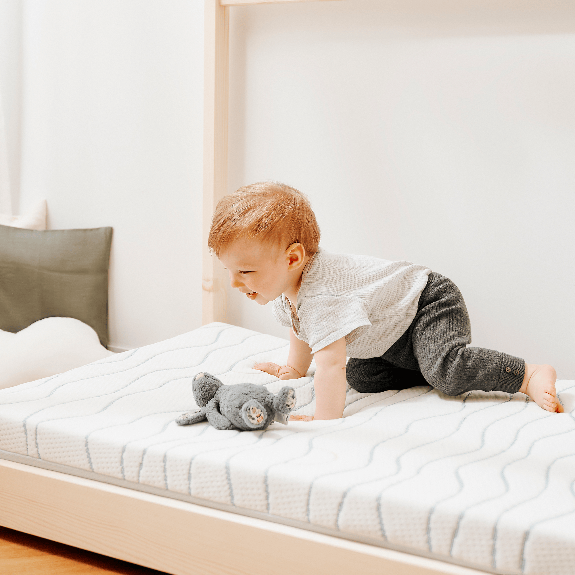 Matratzen 60 x 120 cm, babymoov, Weiß – Produktansicht
