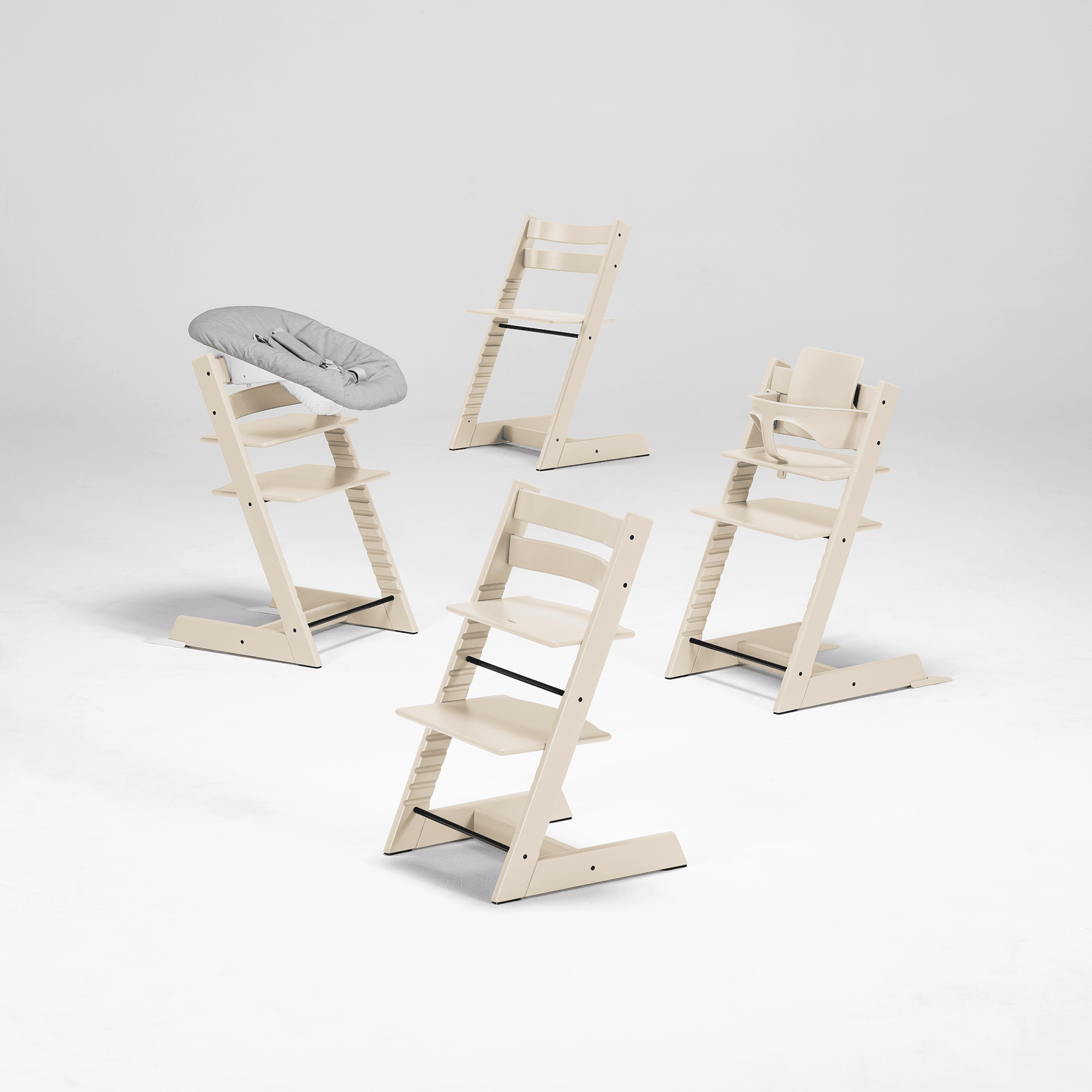 Treppenhochstühle, STOKKE, Beige – Produktansicht