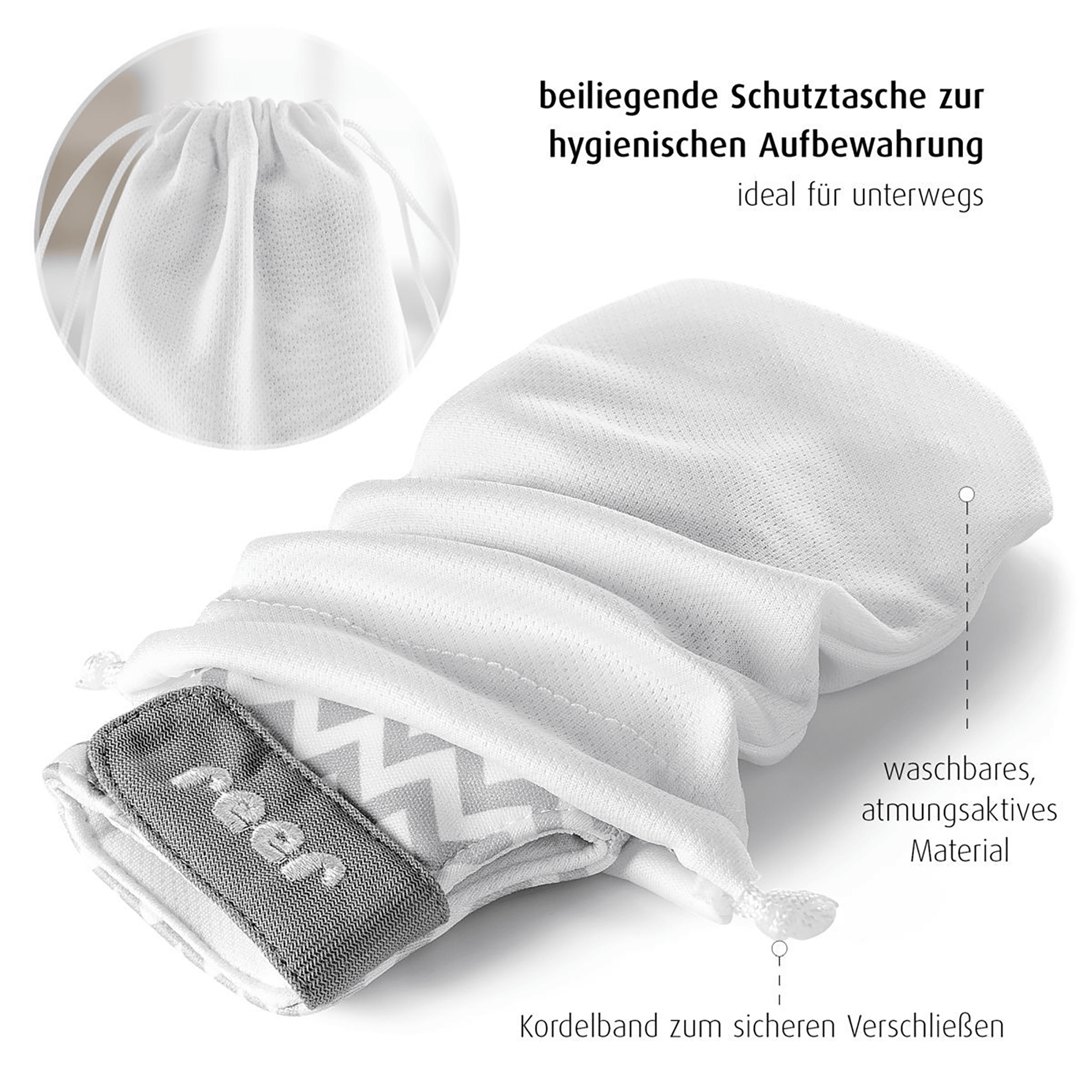 Zahnbürsten, reer, Grau – Produktansicht