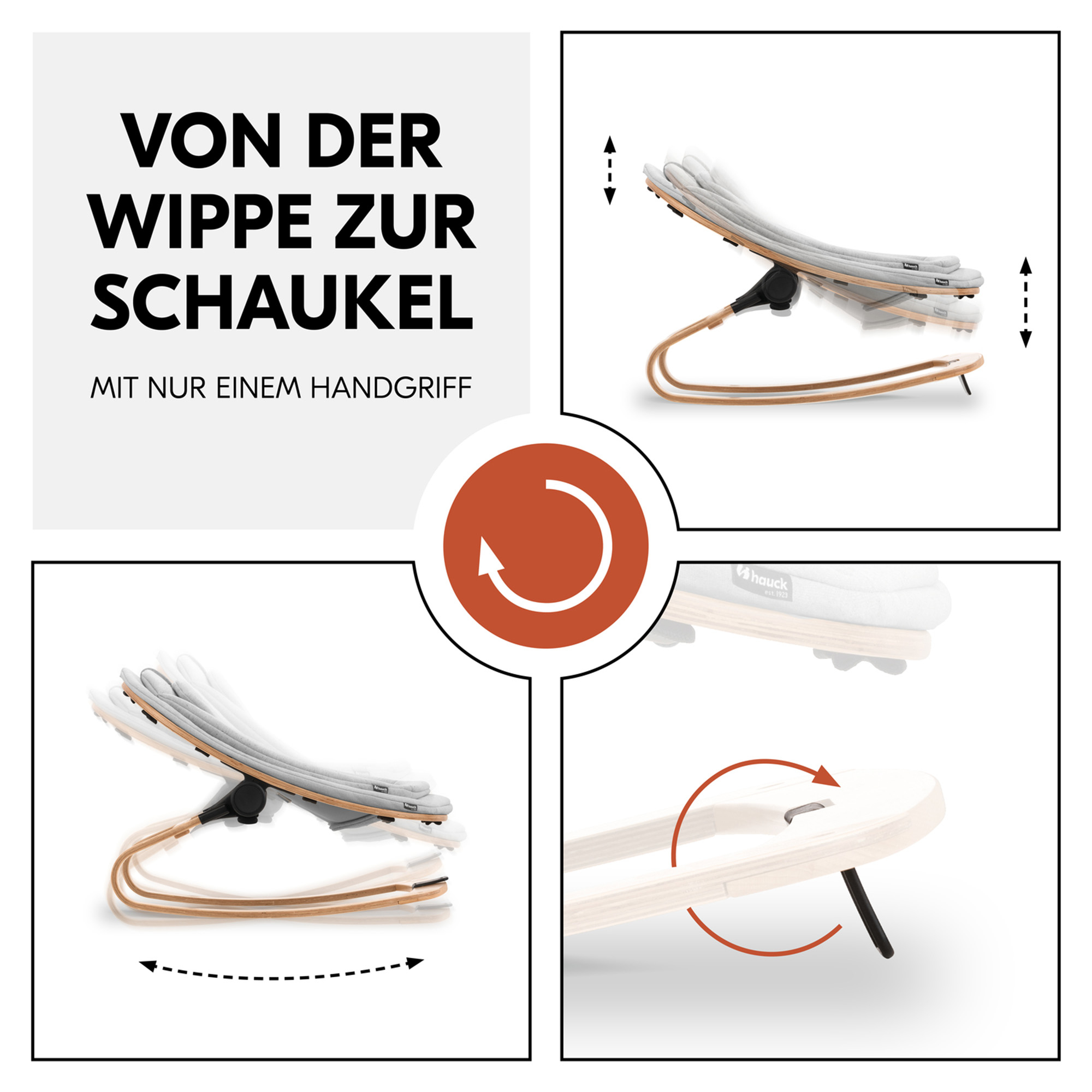 Wippen, hauck, Grau – Produktansicht