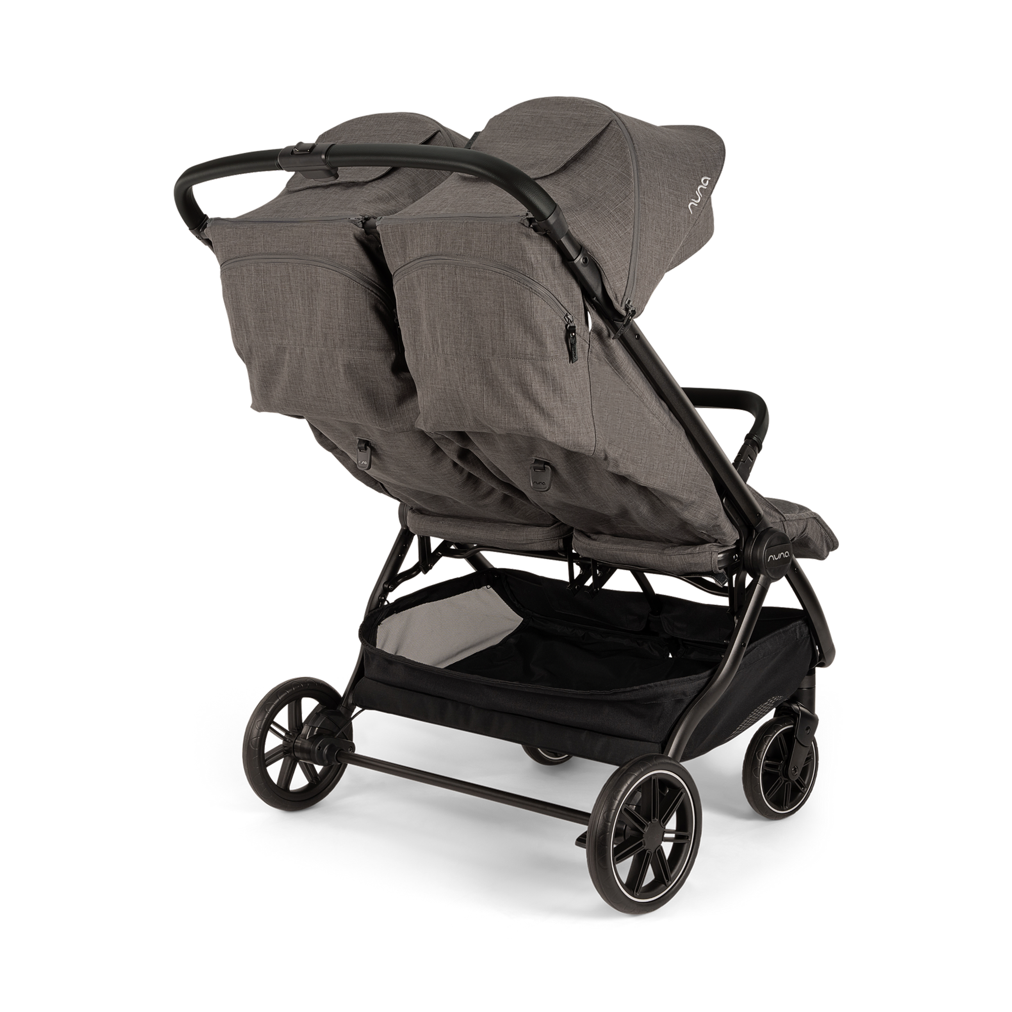 Zwillingswagen & Geschwisterwagen, nuna, Grau – Produktansicht