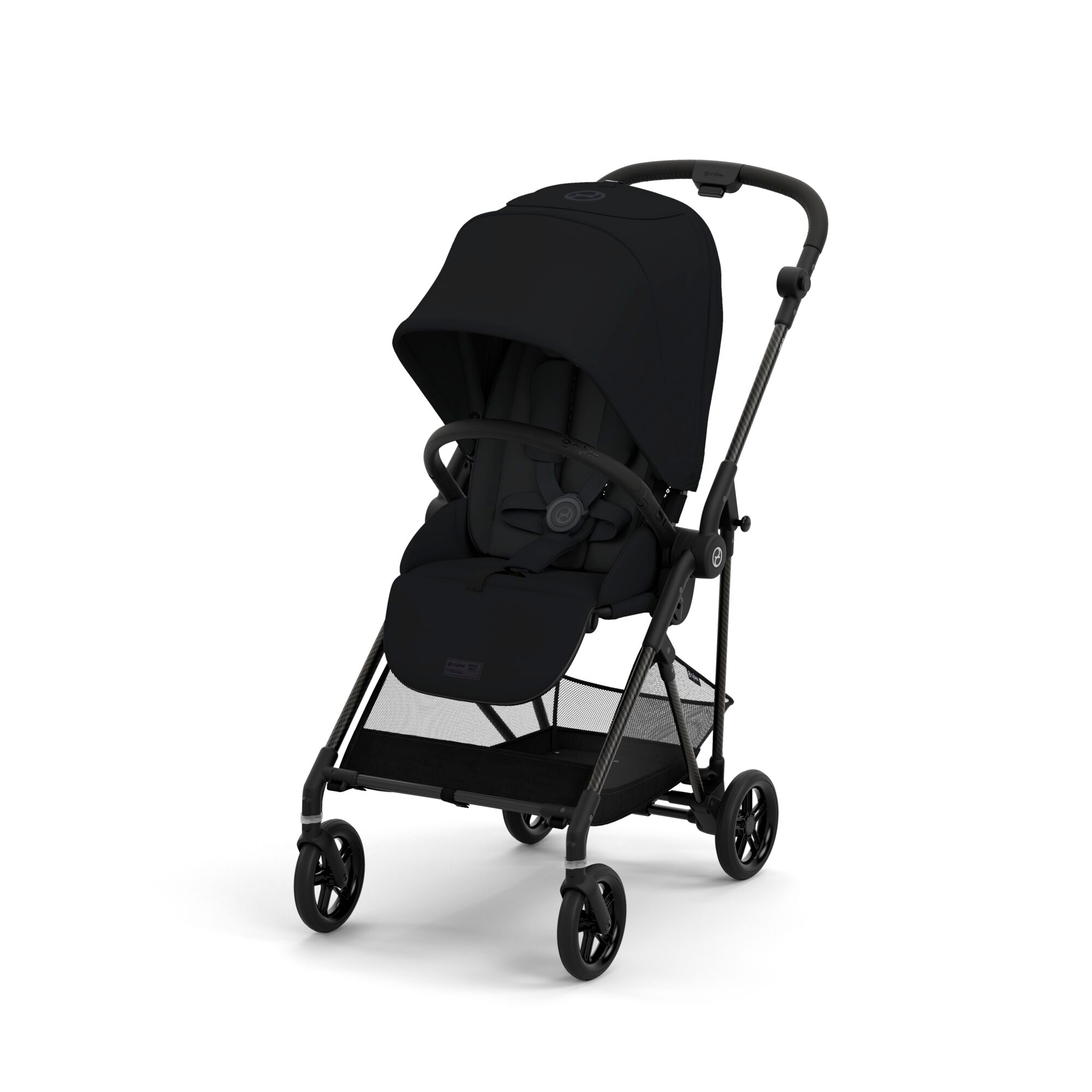Kombi-Kinderwagen, cybex, Schwarz – Produktansicht