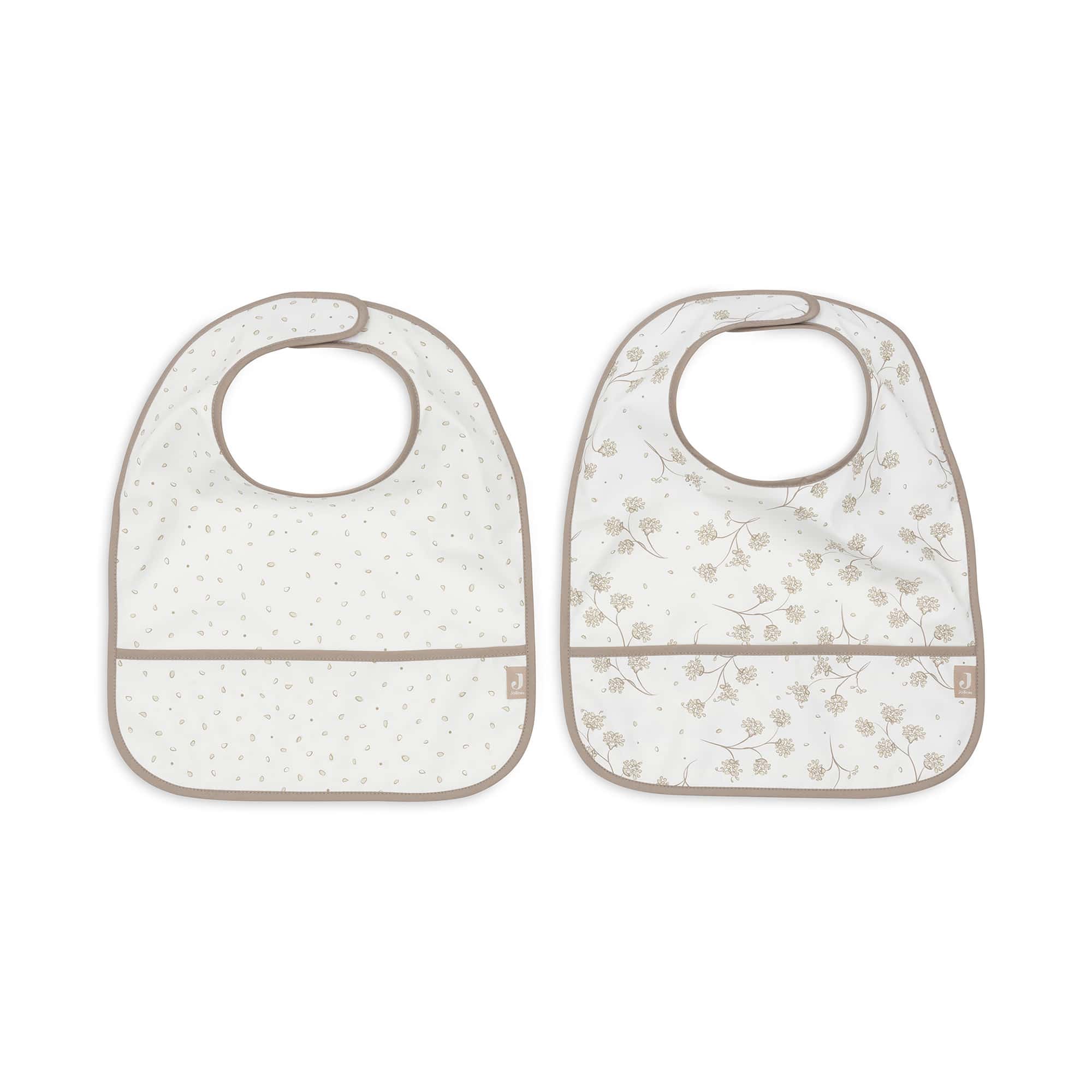 Lätzchen, jollein, Beige – Besonderheit: wasserdichtes Material