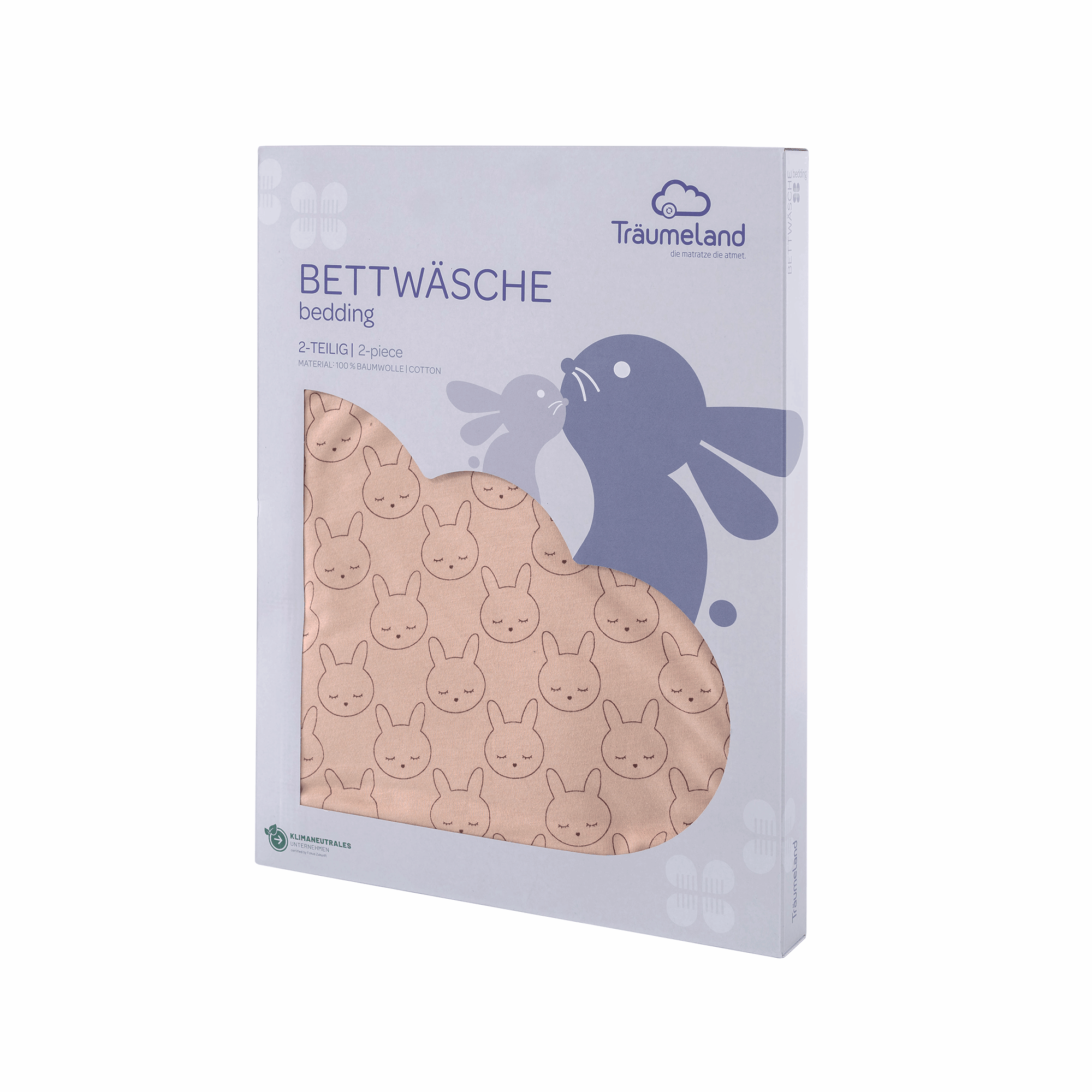 Bettbezüge, Träumeland, Beige – Produktansicht